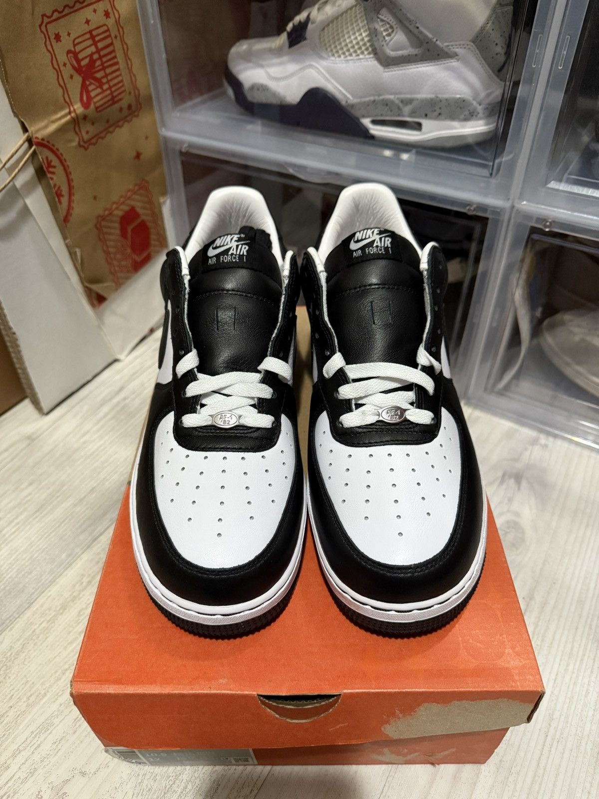 Nike Nike Air Force 1 Low QS Terror Squad Blackout Size US 10.5 / EU 43-44 - 4 Thumbnail