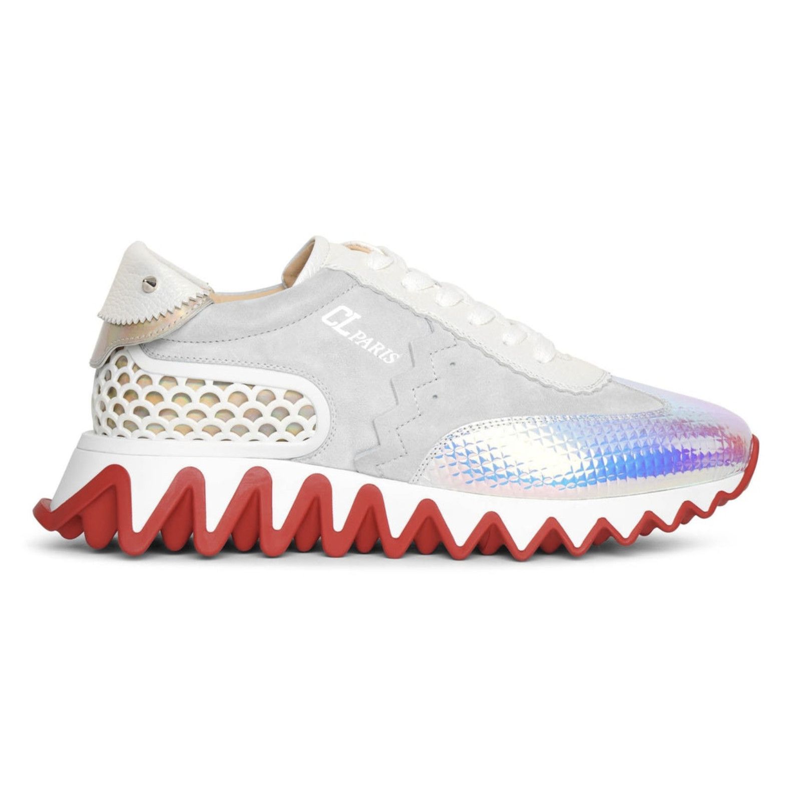 Christian Louboutin Loubishark Donna Flat Maya AB Platform Low Top Sneaker 40.5 Size US 10.5 / IT 40.5 - 5 Thumbnail