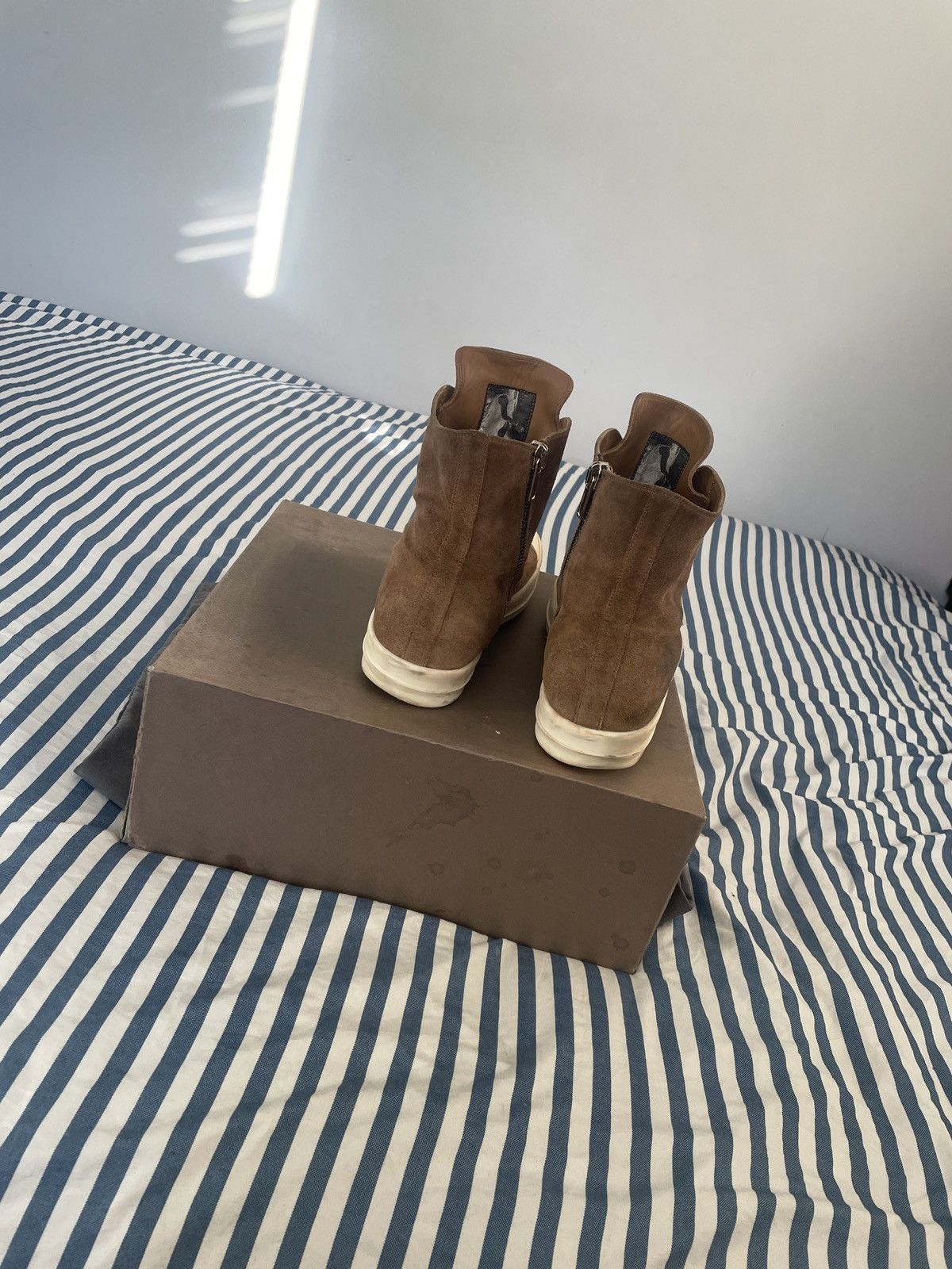 Rick Owens Rick Owens HighTop Sneakers Size US 12 / EU 45 - 4 Thumbnail
