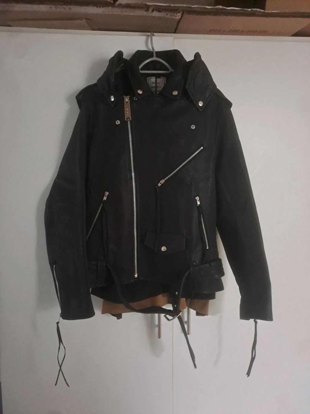 Maison MIHARA YASUHIRO Leather Jacket Size US M / EU 48-50 / 2 - 1 Thumbnail