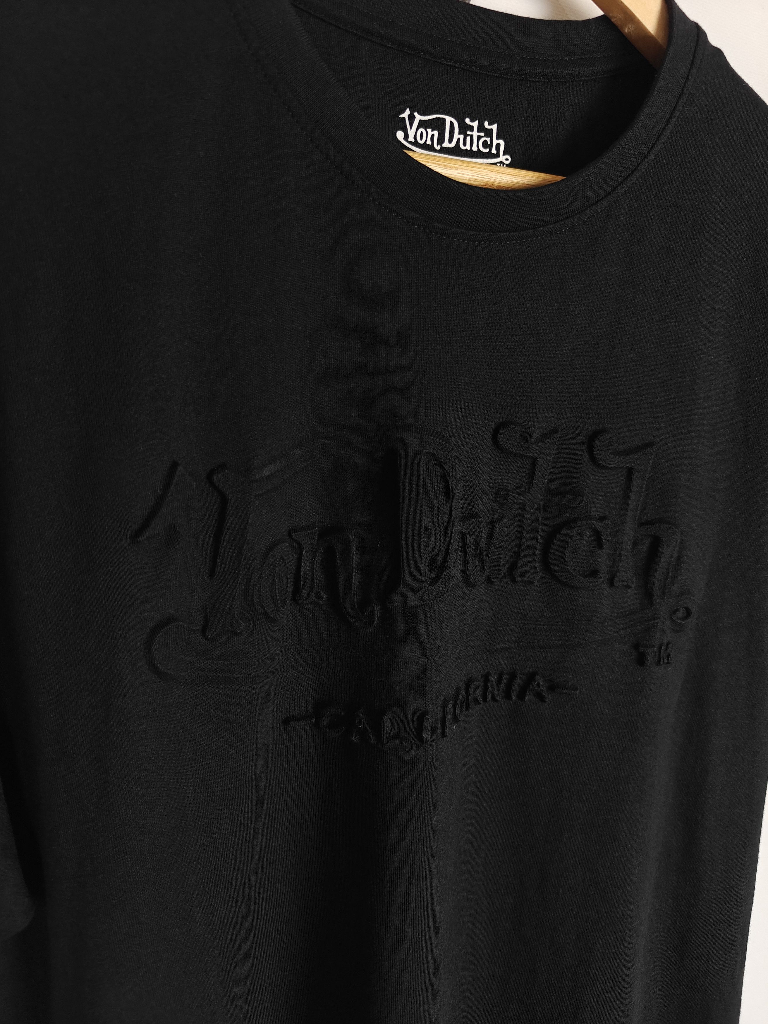 Von Dutch Von Dutch California T-Shirt Crew Center Logo Black M Size US M / EU 48-50 / 2 - 5 Thumbnail