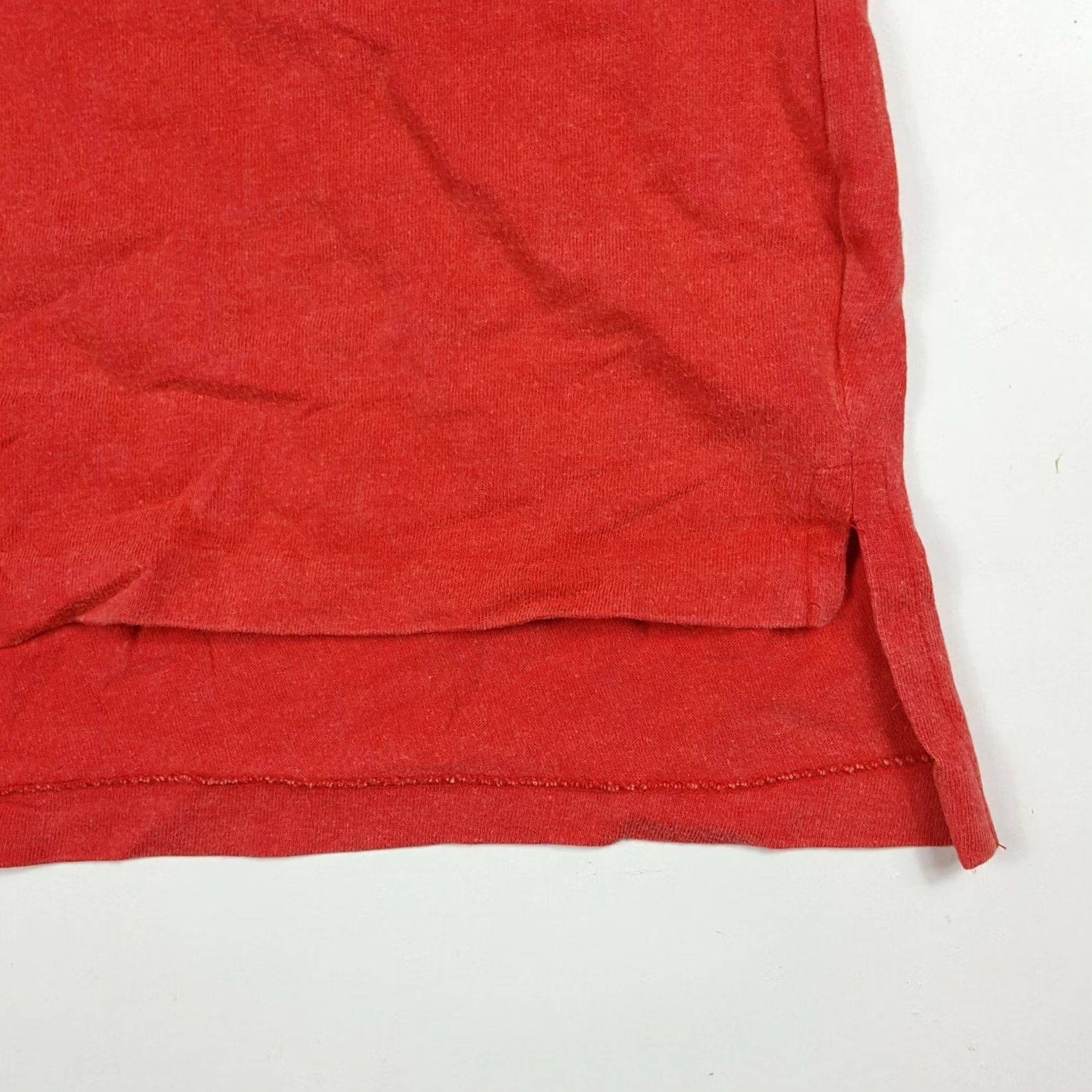 Vintage VINTAGE Whang Polo Shirt Cat: Polo Shirt Men 3XL Red 90s Grunge Surf Sports Cotton Short Sleeve Collared Shirt Size US XXL / EU 58 / 5 - 3 Thumbnail