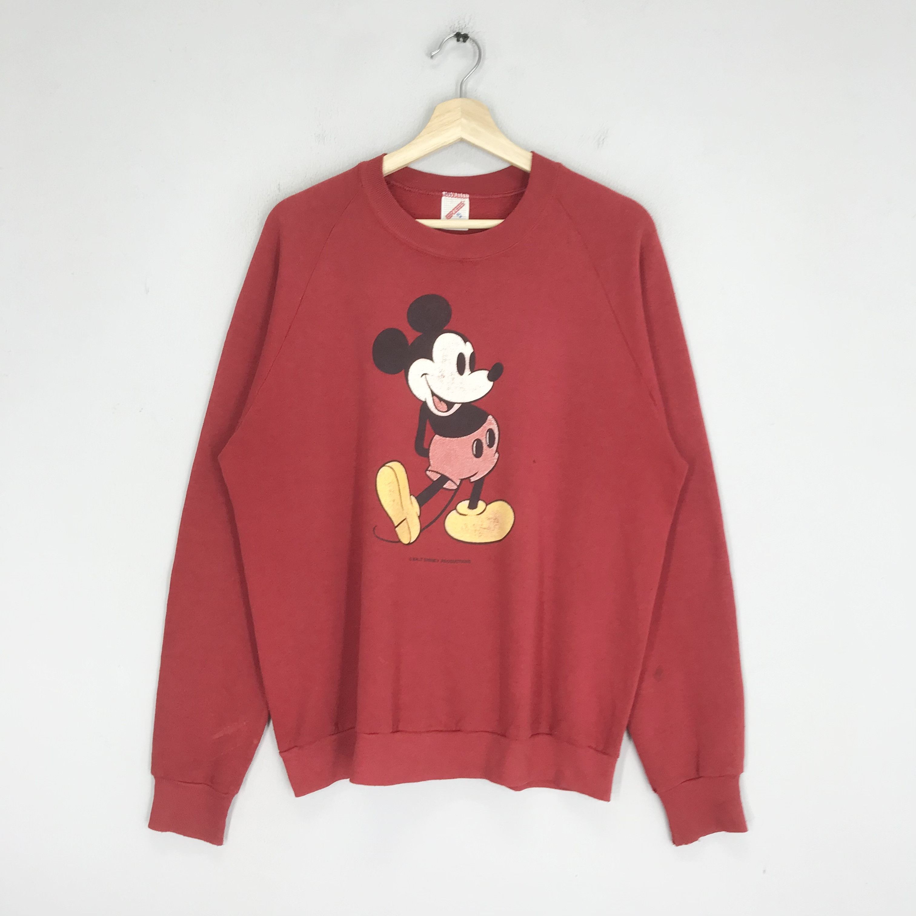 Disney Vintage 90s Mickey Mouse Sweatshirt - 200 Size US L / EU 52-54 / 3 - 1 Thumbnail