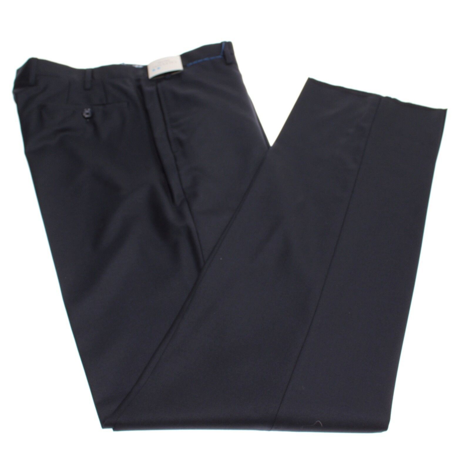 Other Valentini New with tags Dress Pants Size 34 US In Blue Size US 34 / EU 50 - 2 Thumbnail
