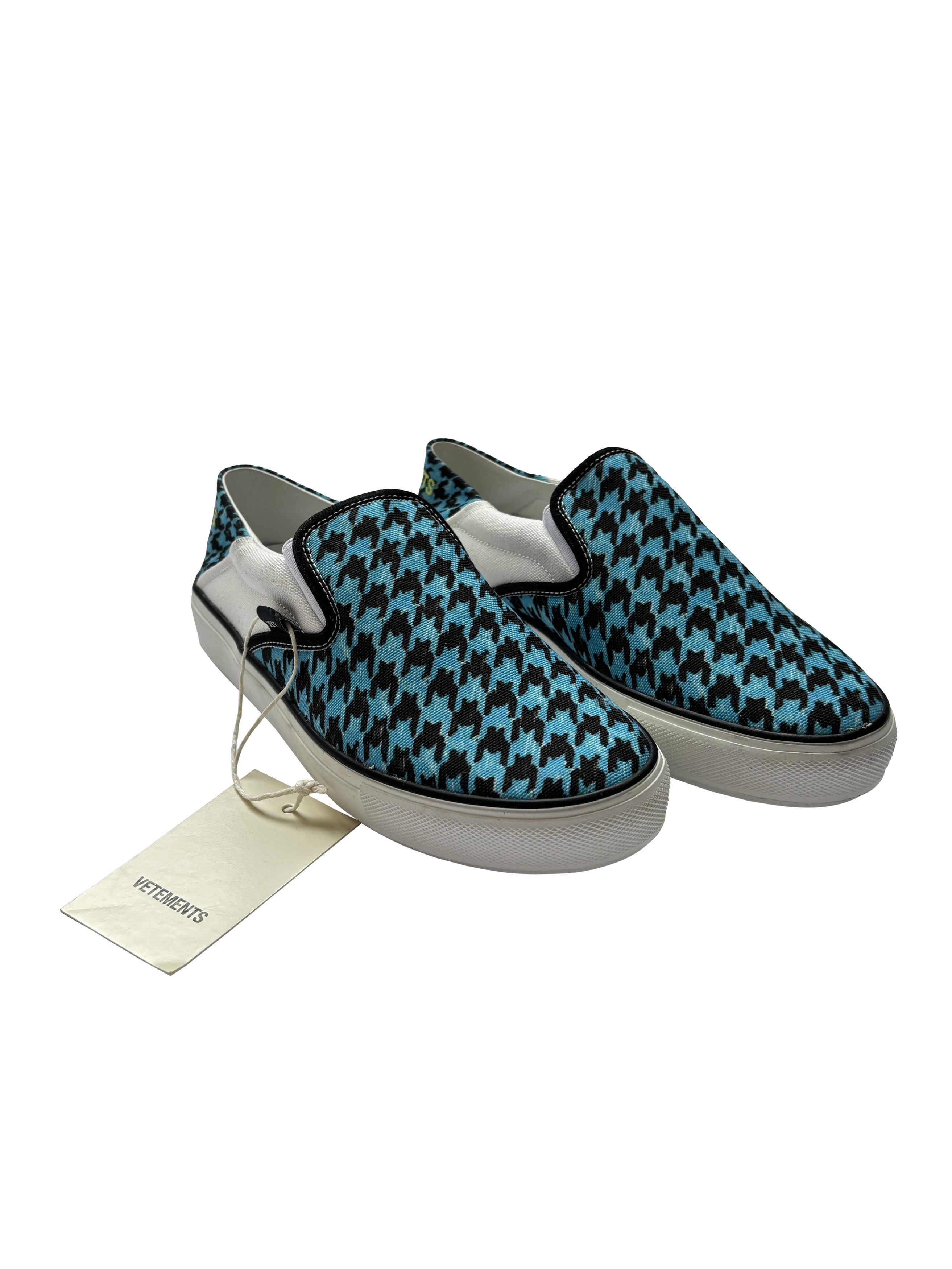 Vetements ⚡️QUICK SALE⚡️2018 Vetements Babouche Skate Sneaker Blue Size US 7 / IT 37 - 1 Thumbnail