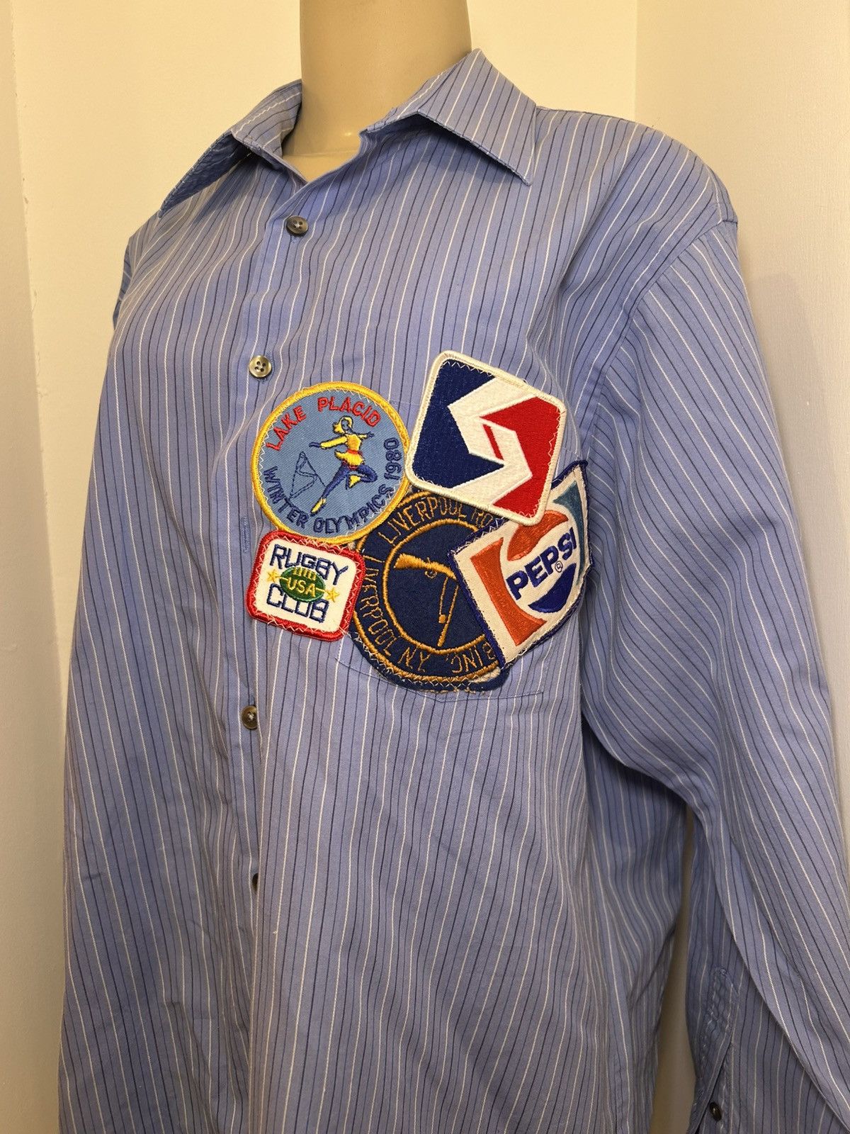 Vintage Unisex Vintage Scattered Patch WorkShirt Size US M / EU 48-50 / 2 - 2 Thumbnail