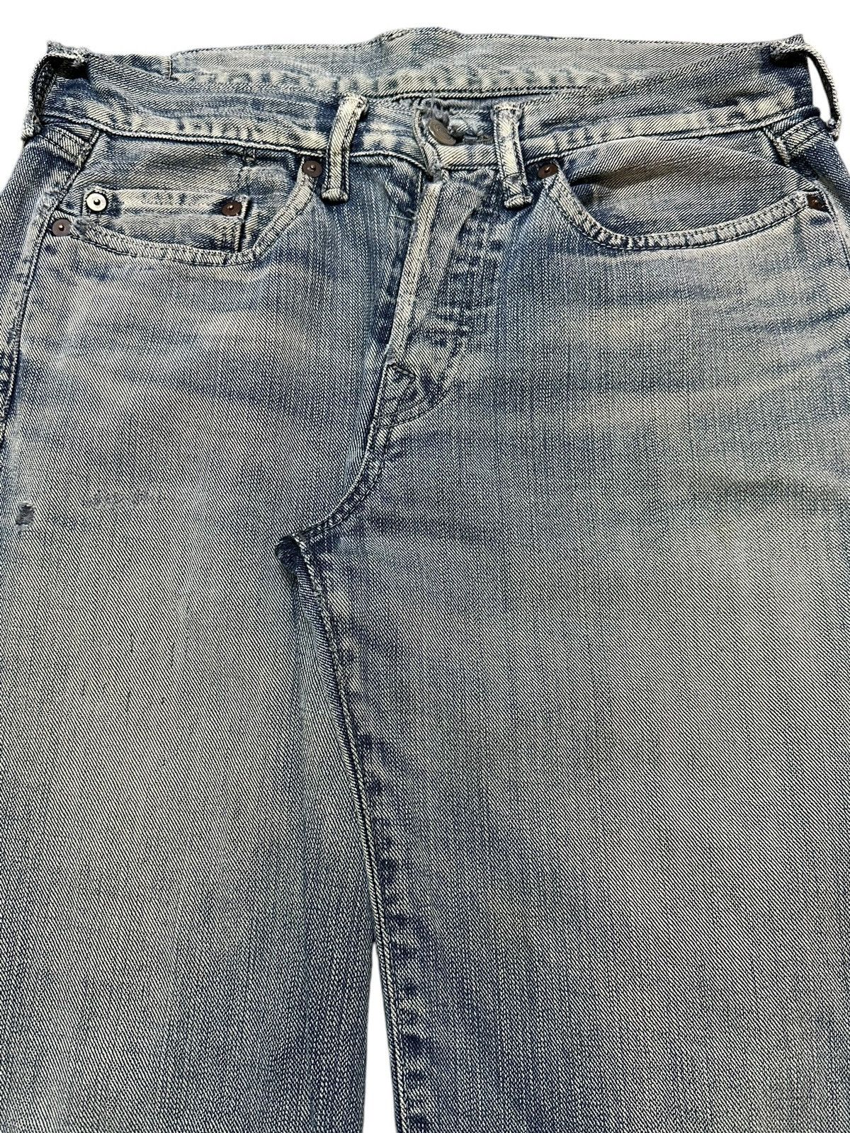 45rpm Vintage Japan 45Rpm Blue Faded Wash Style Loose Jeans Size US 30 / EU 46 - 4 Thumbnail