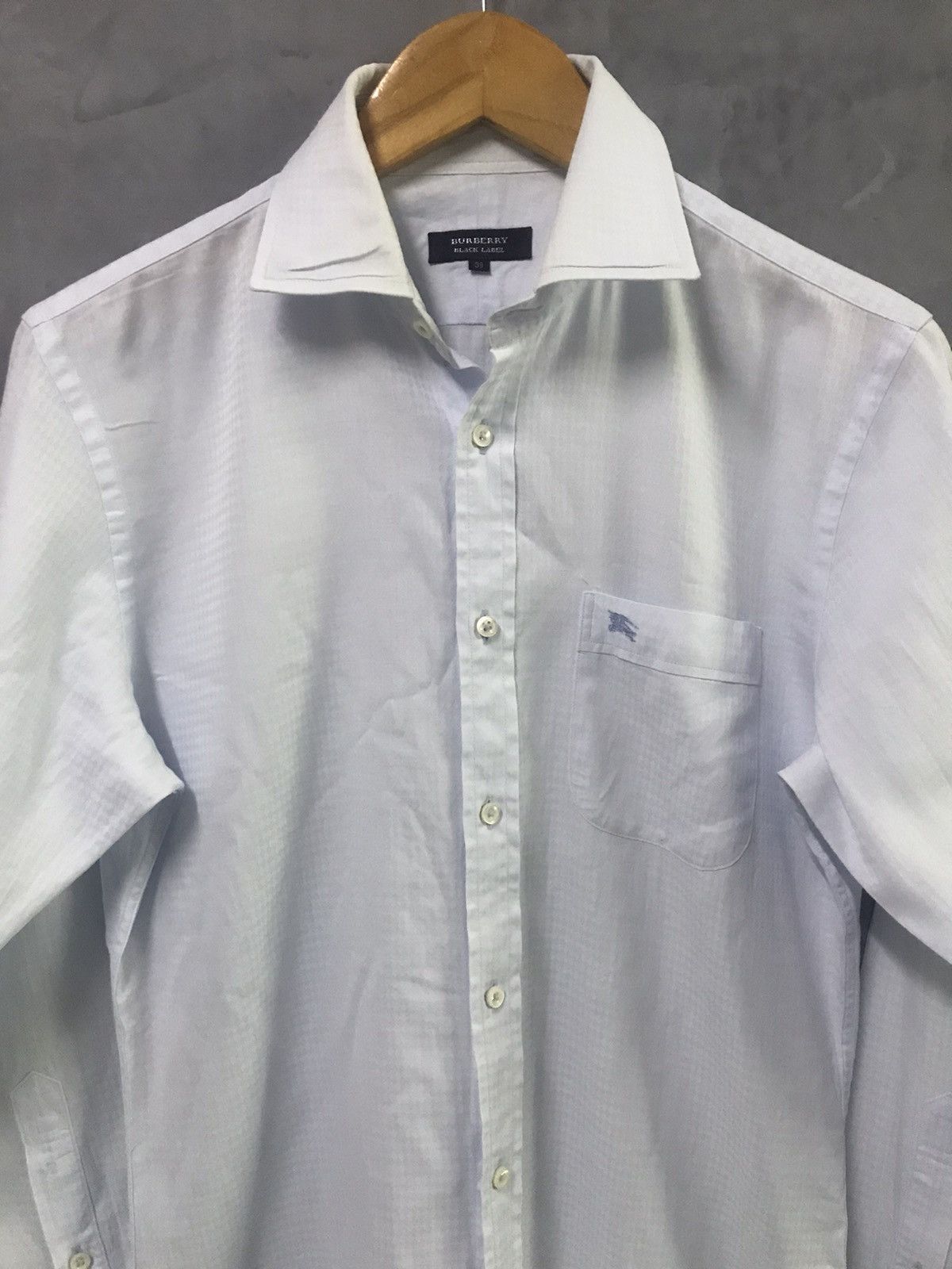 Burberry × Burberry Prorsum BURBERRY BLACK LABEL - Long sleeve ButtonUp shirt Size US M / EU 48-50 / 2 - 2 Thumbnail