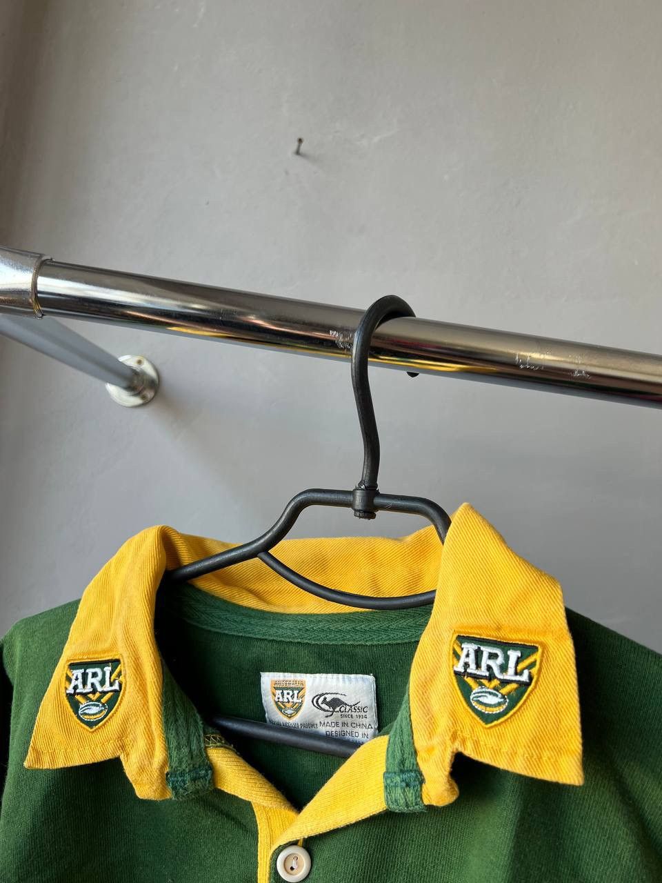 Vintage 2000 RARE AUSTRALIA TEAM RUGBY UNION CLASSIC SHIRT JERSEY Size US XXL / EU 58 / 5 - 9 Thumbnail