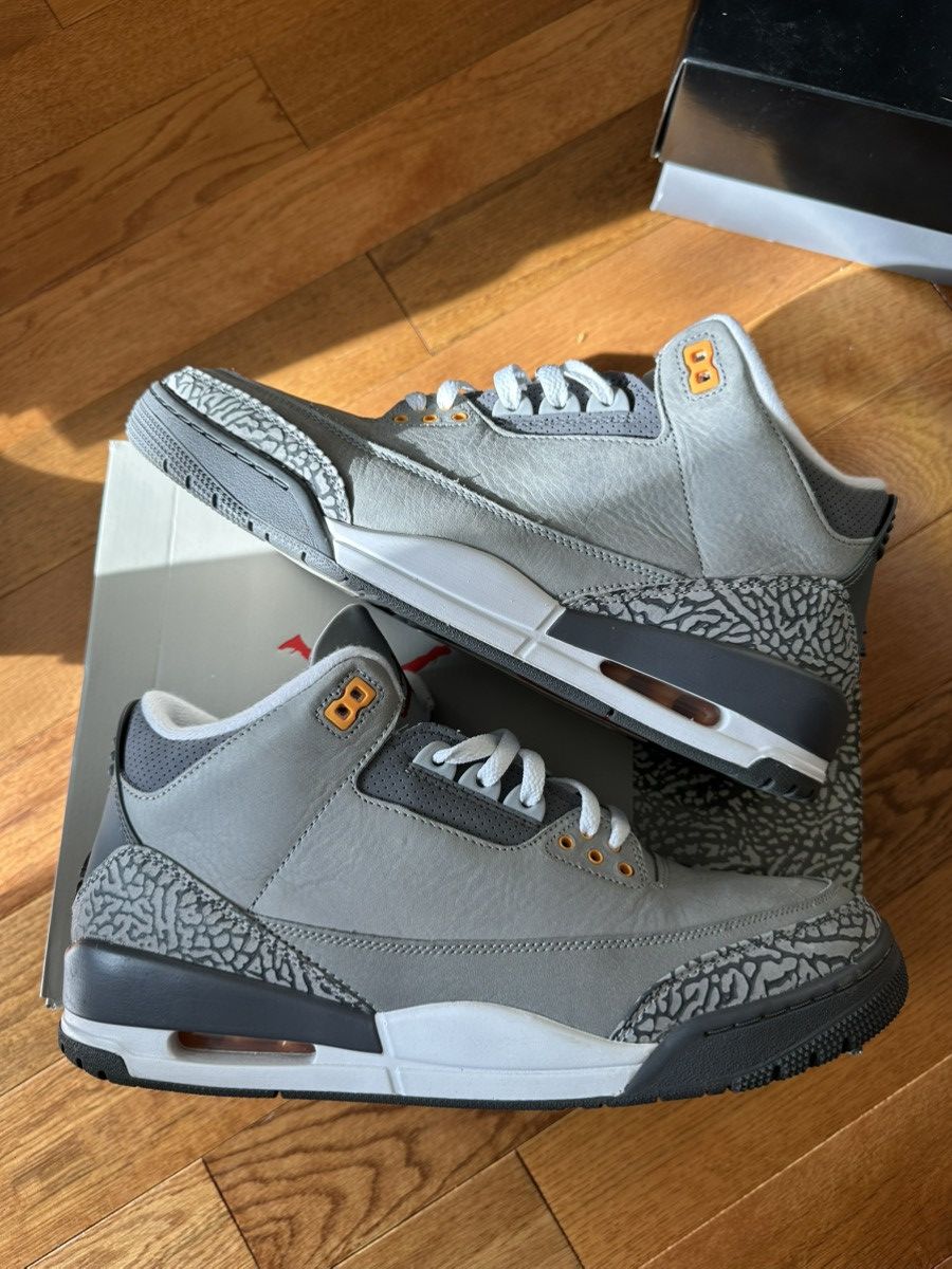 Jordan Brand × Nike Air Jordan 3 Cool Grey Size US 12 / EU 45 - 1 Thumbnail