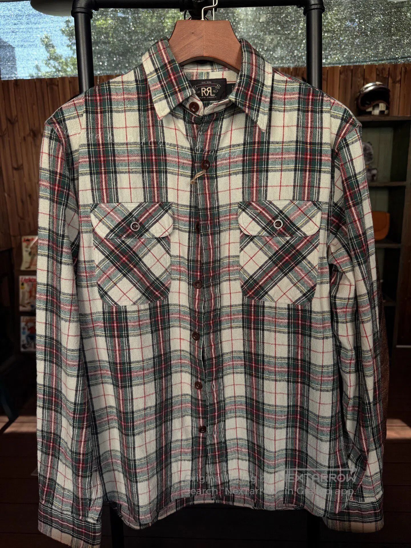 RRL Ralph Lauren RRL Plaid Cotton Long Sleeve Shirt. Size US S / EU 44-46 / 1 - 1 Thumbnail
