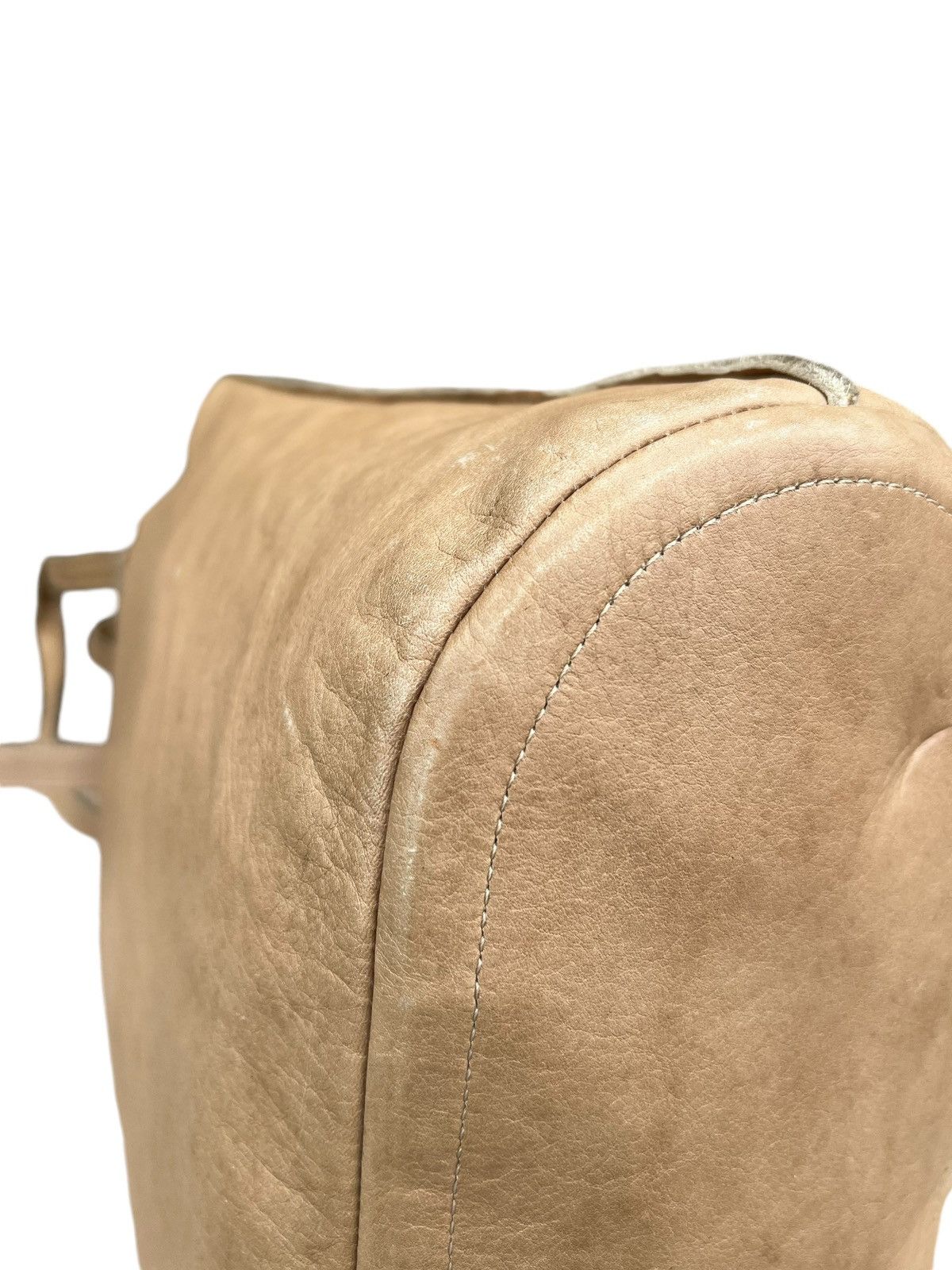 Leather Vintage Orobianco Italy Patina Leather Tote Bag Size ONE SIZE - 13 Thumbnail