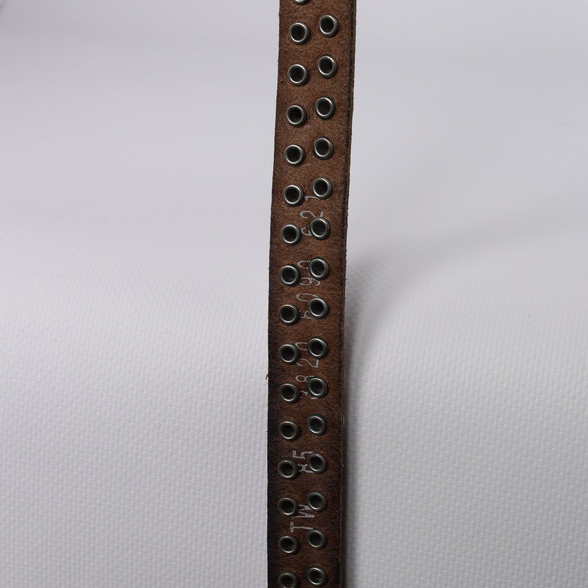 Vintage Vintage leather brown belt punk rhinestone y2k avantgarde Size ONE SIZE - 5 Thumbnail