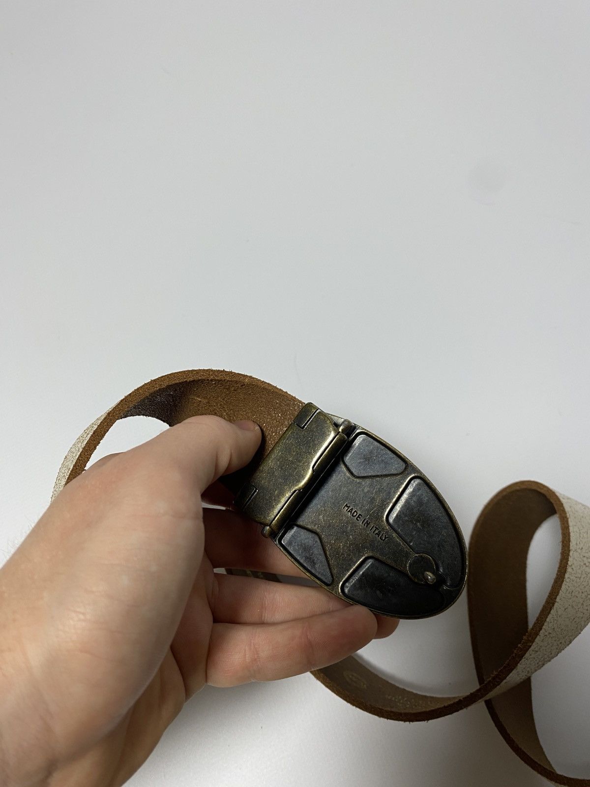 Vintage Vintage Avantgarde belt made in Italy Y2K Streetwear belt Size ONE SIZE - 7 Thumbnail
