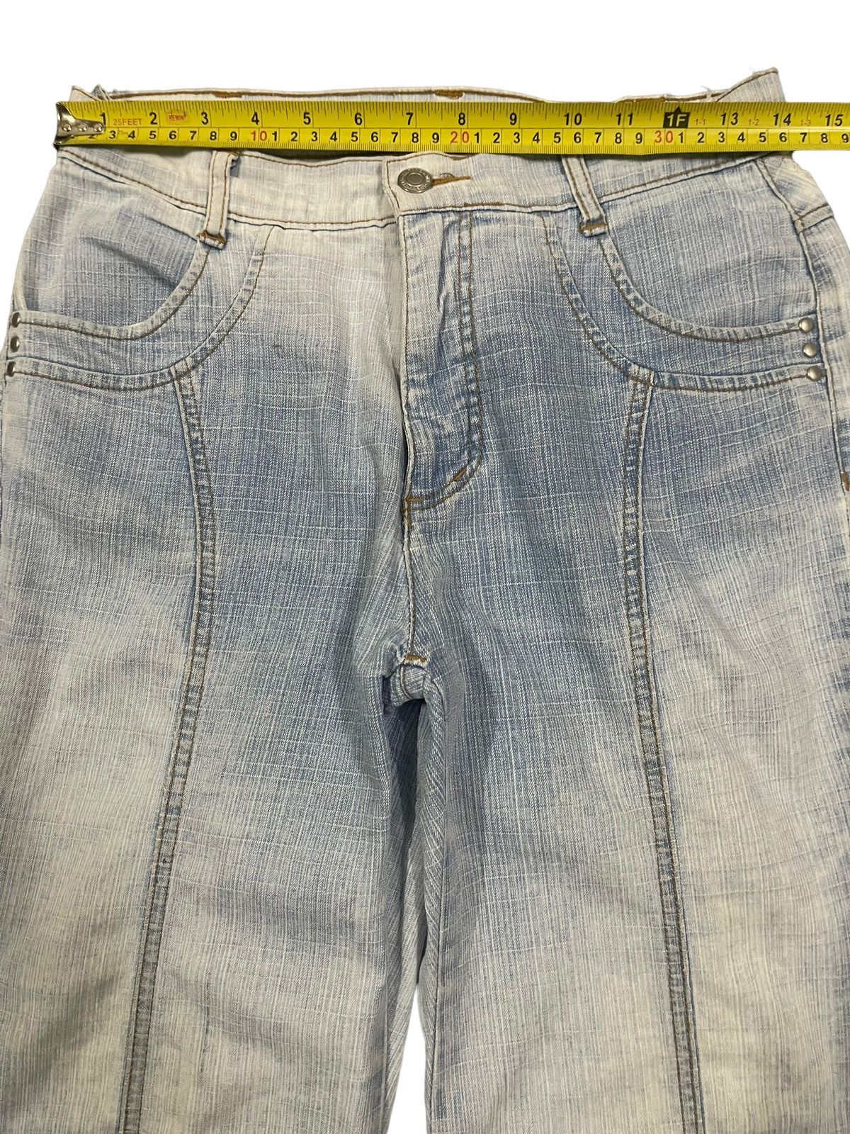 Fubu Vintage Japanese Brand Blue Wash Style Baggy Jeans Size US 28 / EU 44 - 9 Thumbnail
