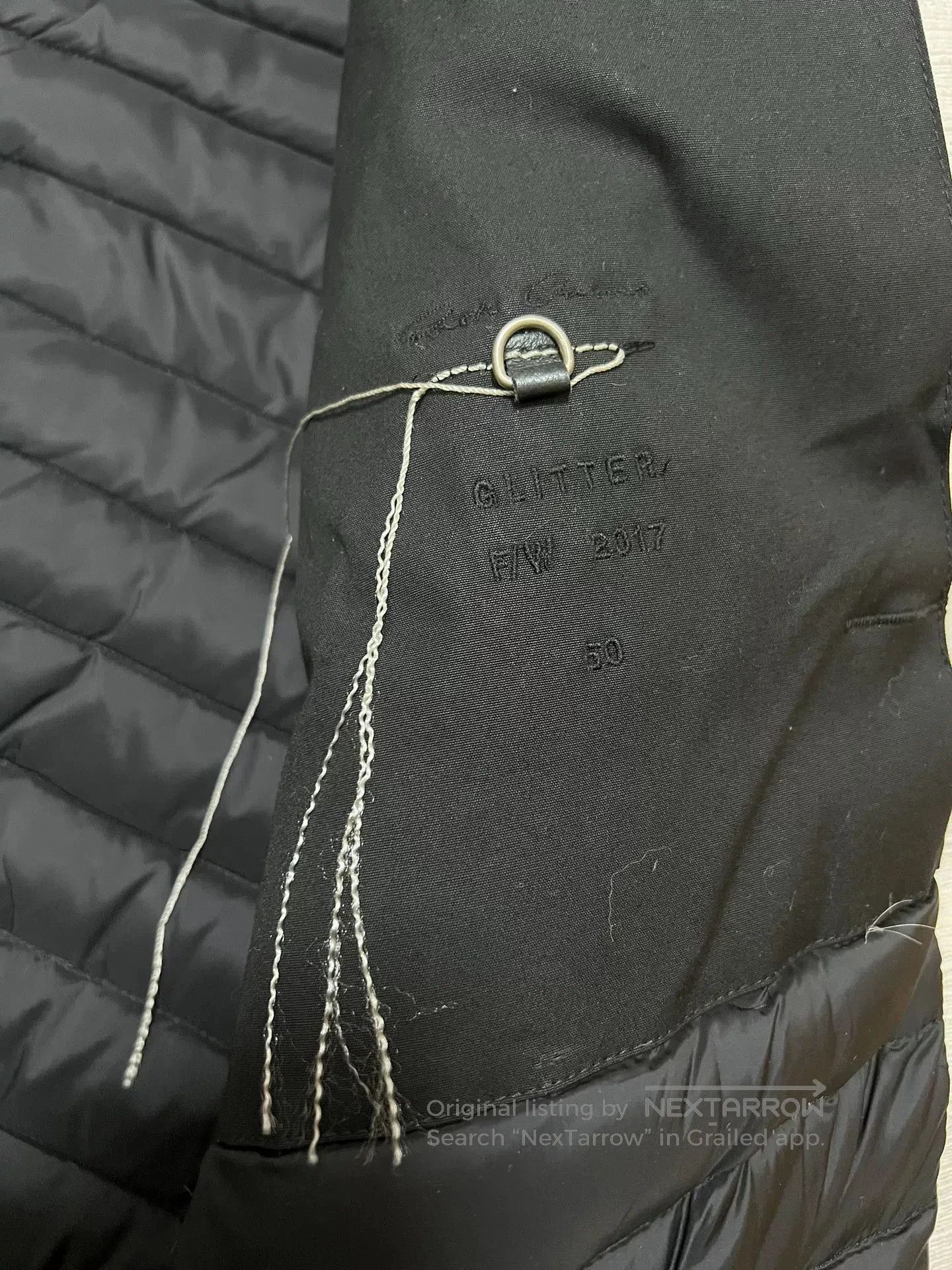 Rick Owens Rick Owens Striped Down Jacket FW17. Size US M / EU 48-50 / 2 - 7 Thumbnail