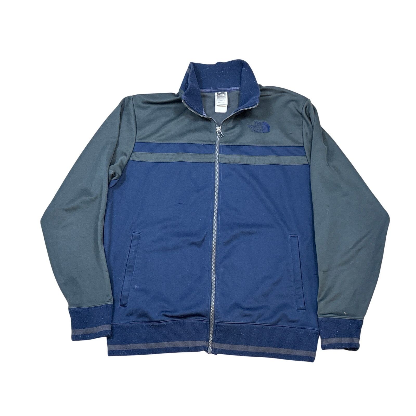 The North Face The North face full zip Track Jacket activewear blue grey M Size US M / EU 48-50 / 2 - 1 Thumbnail