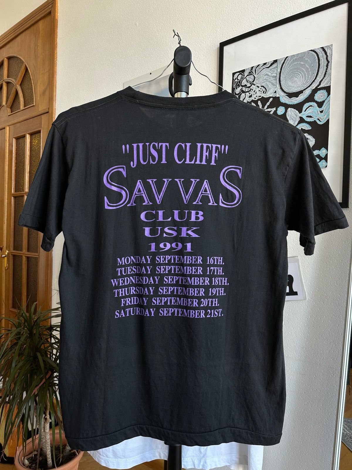 Band Tees × Vintage Vintage 1990 Cliff Richard Tour T-shirt Size US L / EU 52-54 / 3 - 4 Thumbnail