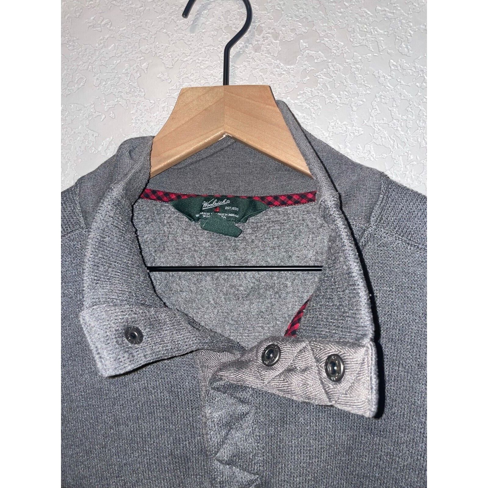 Woolrich Woolen Mills Woolrich Woolen Mills Gray Sweater Sweatshirt Men L Large Size US L / EU 52-54 / 3 - 4 Thumbnail