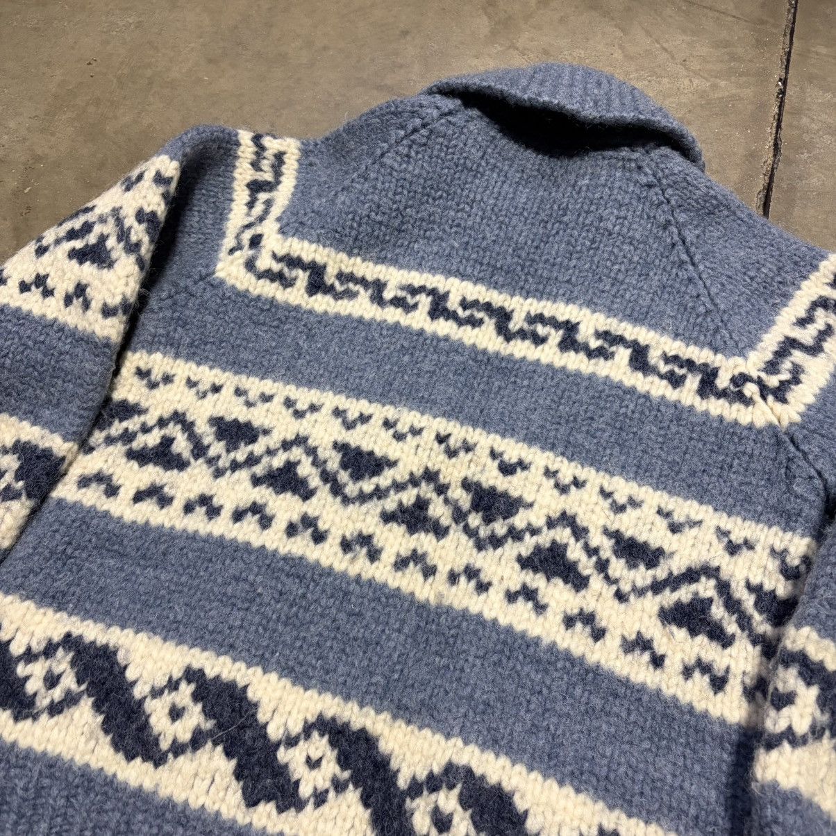 Vintage Vintage Cowichan Sweater Cardigan Zip Up Wool Canadian 70s Size US S / EU 44-46 / 1 - 9 Thumbnail