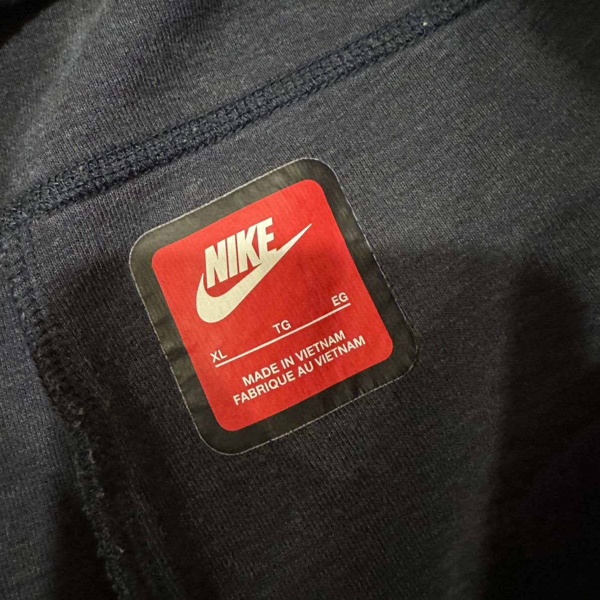 Nike Navy blue Nike Tech Fleece Joggers Size US 38 / EU 54 - 2 Thumbnail