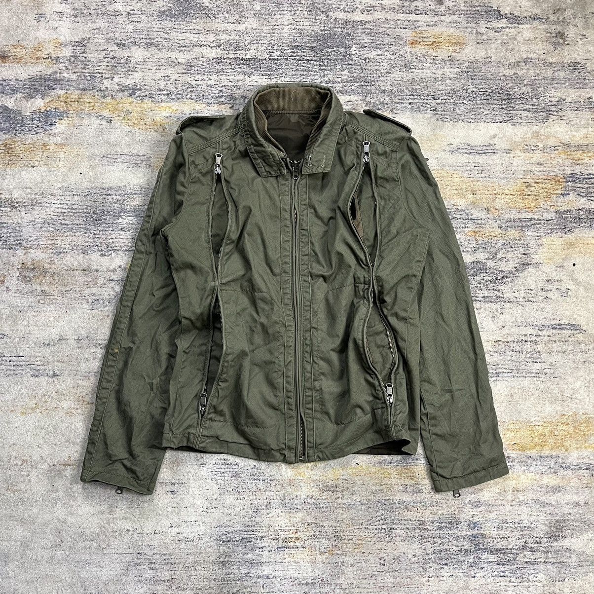 Hysteric Glamour Male & co 5 zipper reversible jacket look like margiela Size US M / EU 48-50 / 2 - 6 Thumbnail