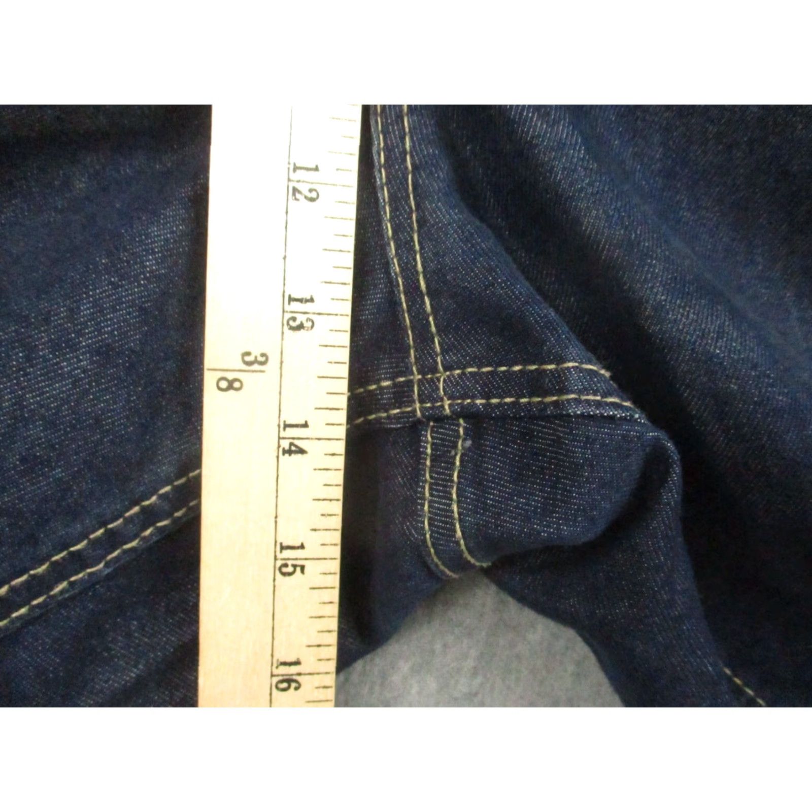 Ecko Unltd. VINTAGE Ecko Unltd Jeans Shorts Denim 44 Baggy Relaxed Wide Leg Men 44 Blue Cotton Denim 5-Pocket Hip Hop Retro 90s Boys Mens Shorts Size US 44 / EU 60 - 4 Thumbnail