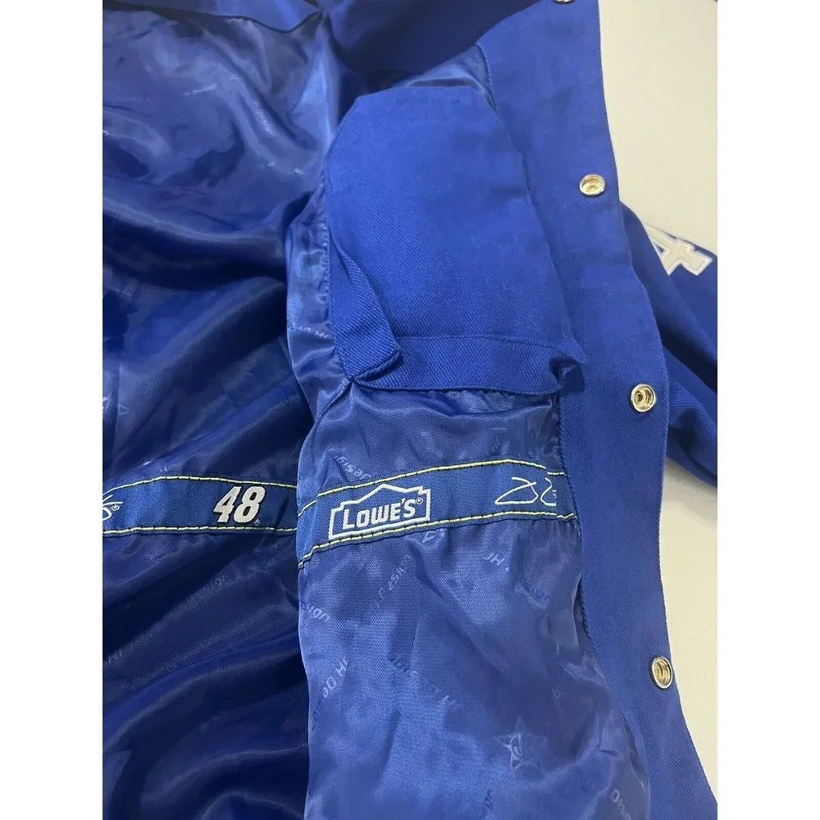 JH Design Nascar Jimmie Johnson Lowe's JH Design Racing Jacket 2XL New Size US XXL / EU 58 / 5 - 12 Thumbnail