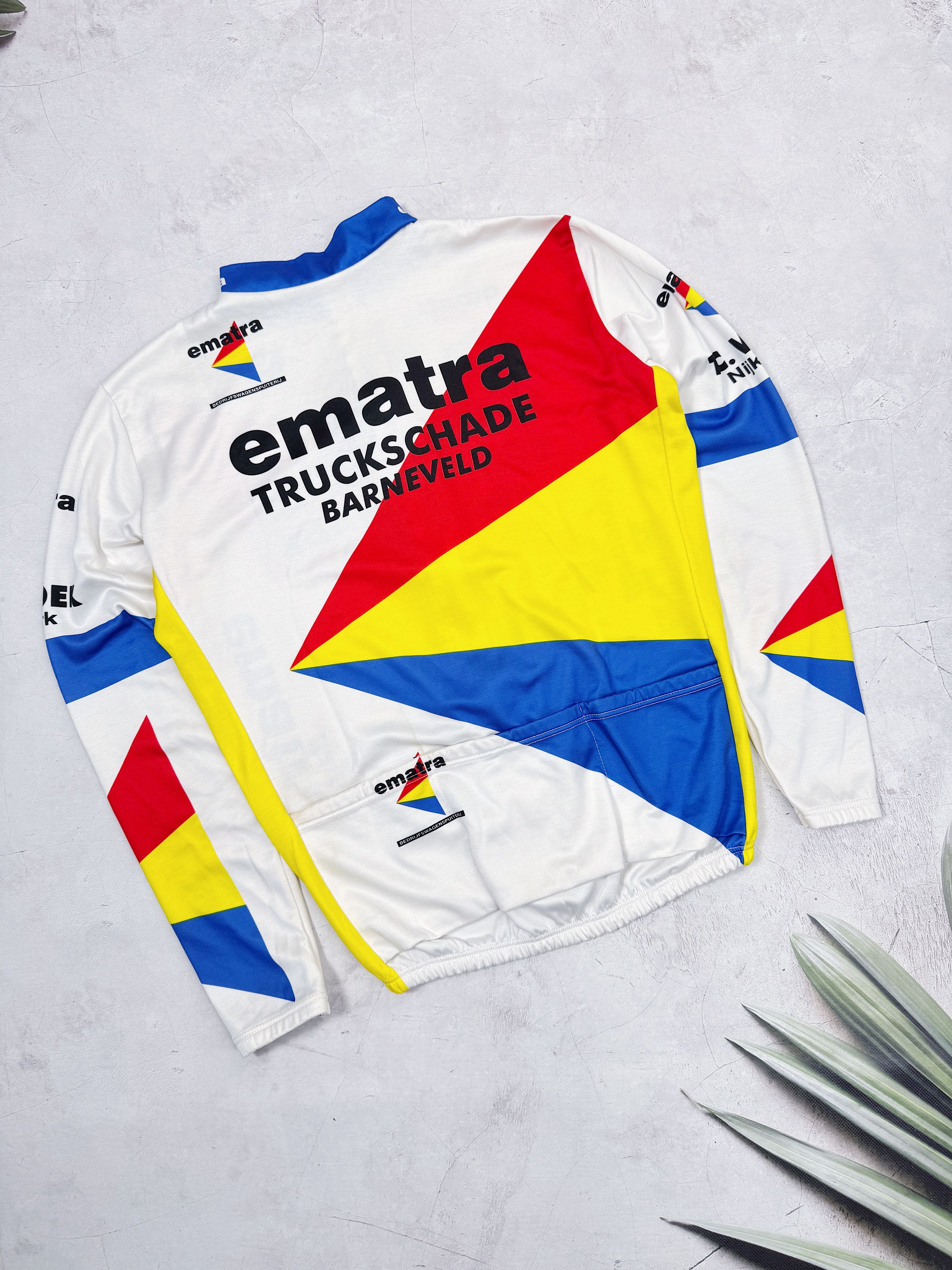 Vintage Vintage Vermarc Ematra Warm Cycling Jersey Size US L / EU 52-54 / 3 - 13 Thumbnail