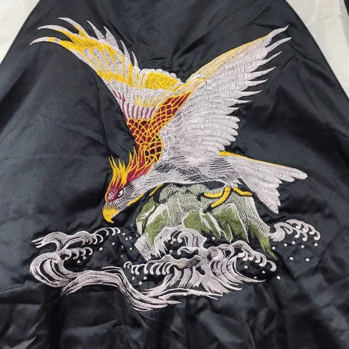 Japanese Brand Vtg SUKAJAN PHOENIX JAPAN Souvenir Embroidery Jacket Size US M / EU 48-50 / 2 - 5 Thumbnail