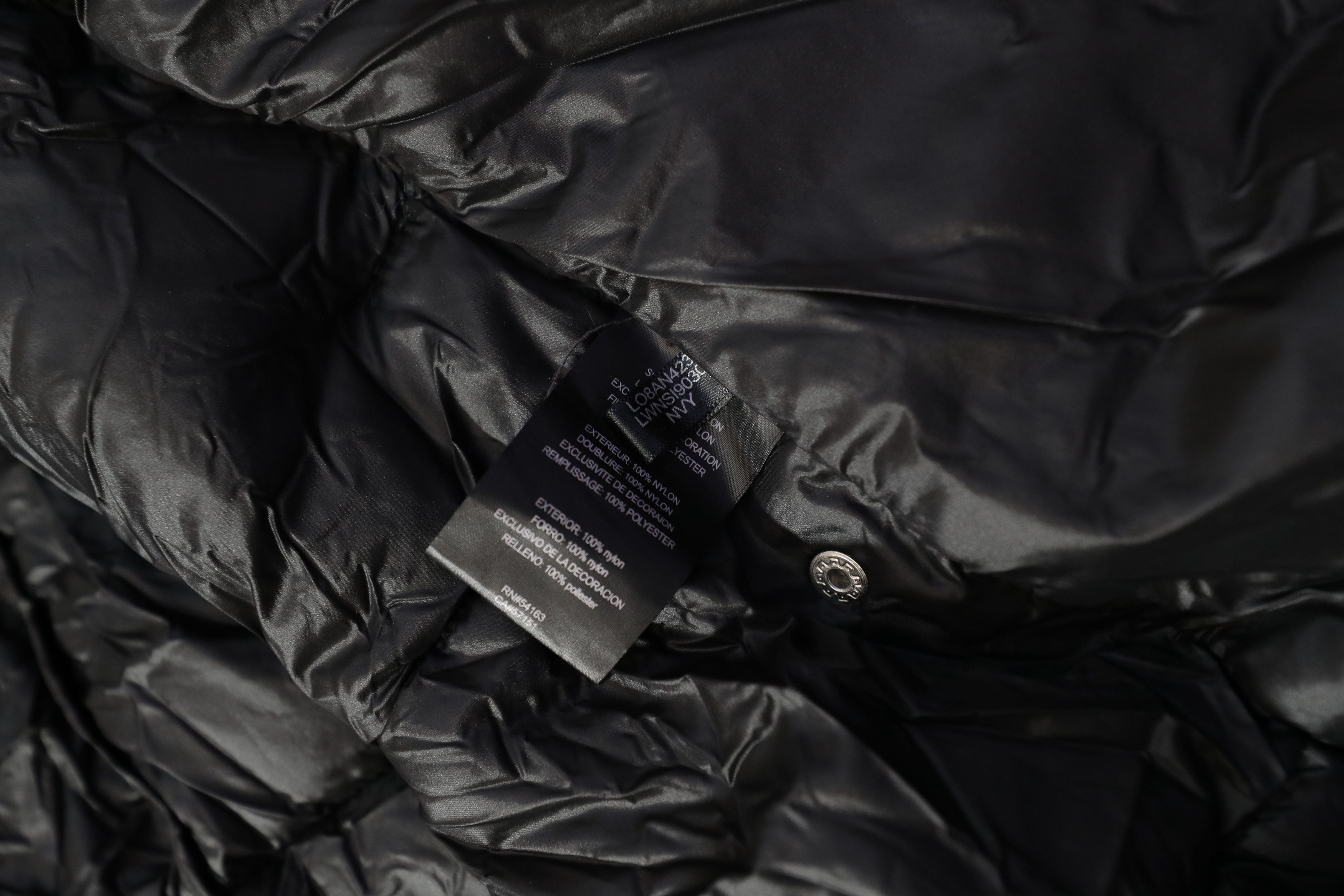 Karl Lagerfeld Karl Lagerfeld X-quilted Puffer Jacket In Navy (L) Size US L / EU 52-54 / 3 - 14 Thumbnail
