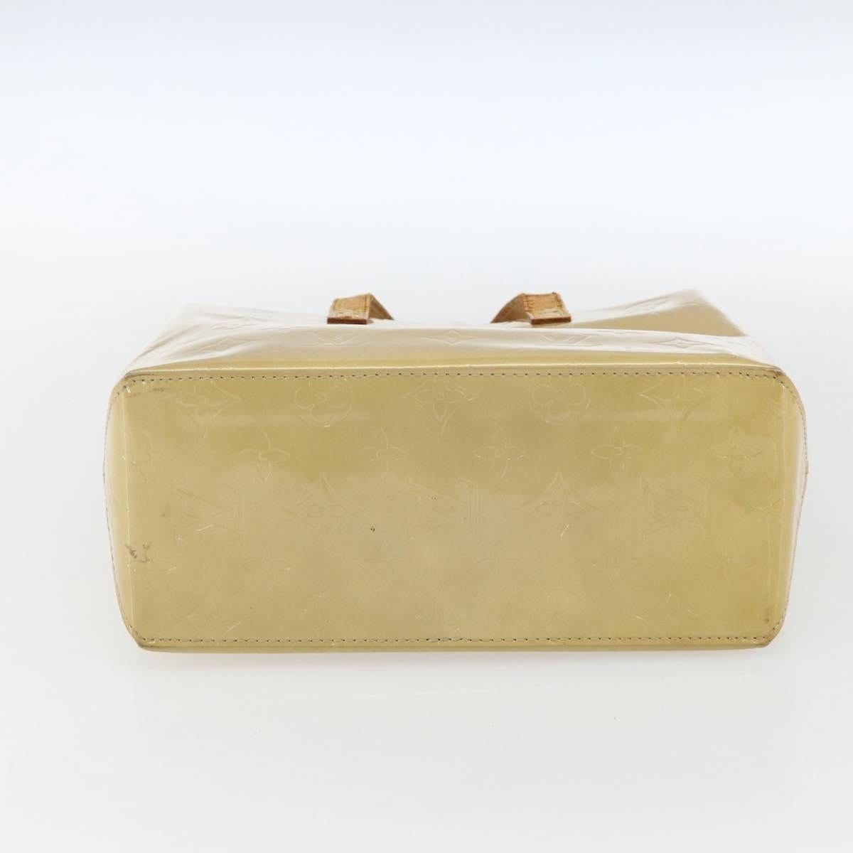Louis Vuitton Louis Vuitton Monogram Vernis Reade PM Handbag Beige Size ONE SIZE - 4 Thumbnail