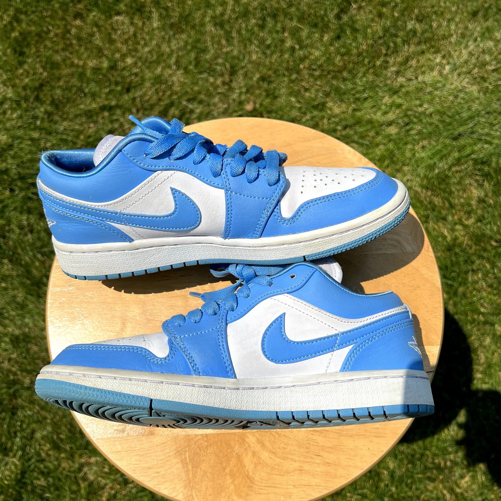 Jordan Brand × Nike Wmns Nike Air Jordan 1 Low UNC Women's Shoes - Size 7.5 Size US 7.5 / IT 37.5 - 2 Thumbnail