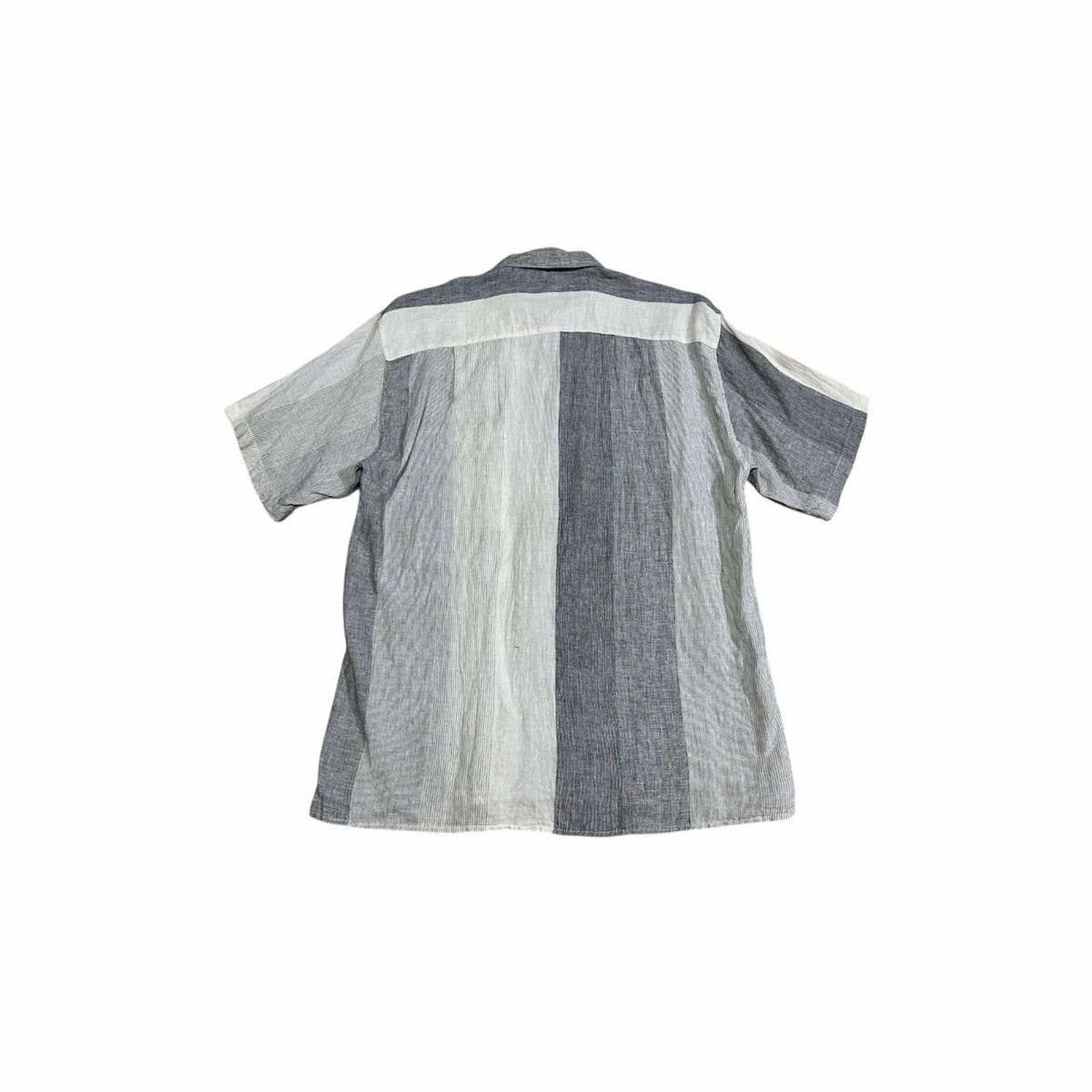JUN MEN × Japanese Brand × Yohji Yamamoto 🔥Rare Vintage Jun Men Import Linen Shirt Made In Italy Size US M / EU 48-50 / 2 - 6 Thumbnail