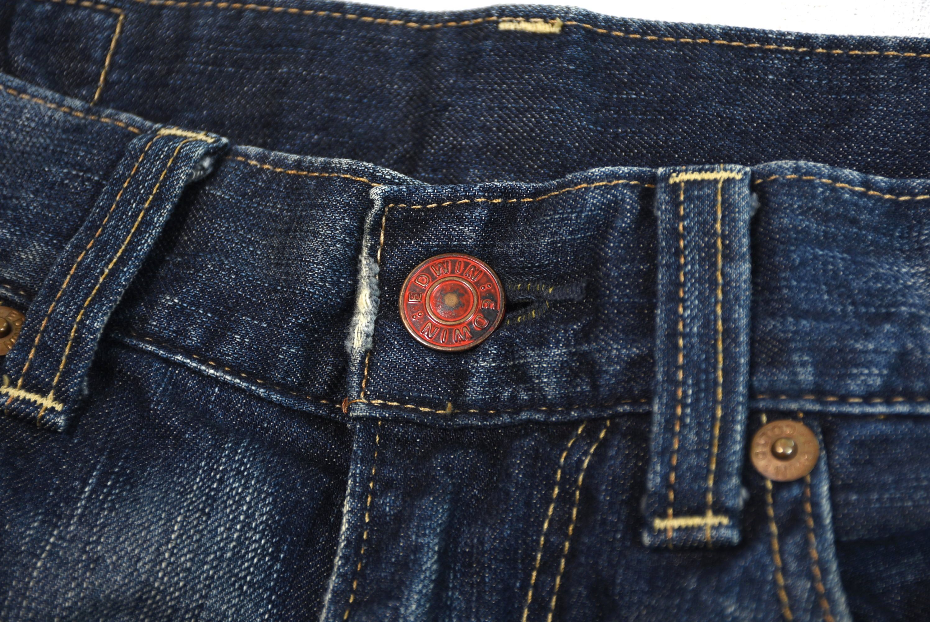 Edwin × If Six Was Nine × Japanese Brand Edwin Blue Trip Grunge Denim Bootcut Size US 30 / EU 46 - 3 Thumbnail