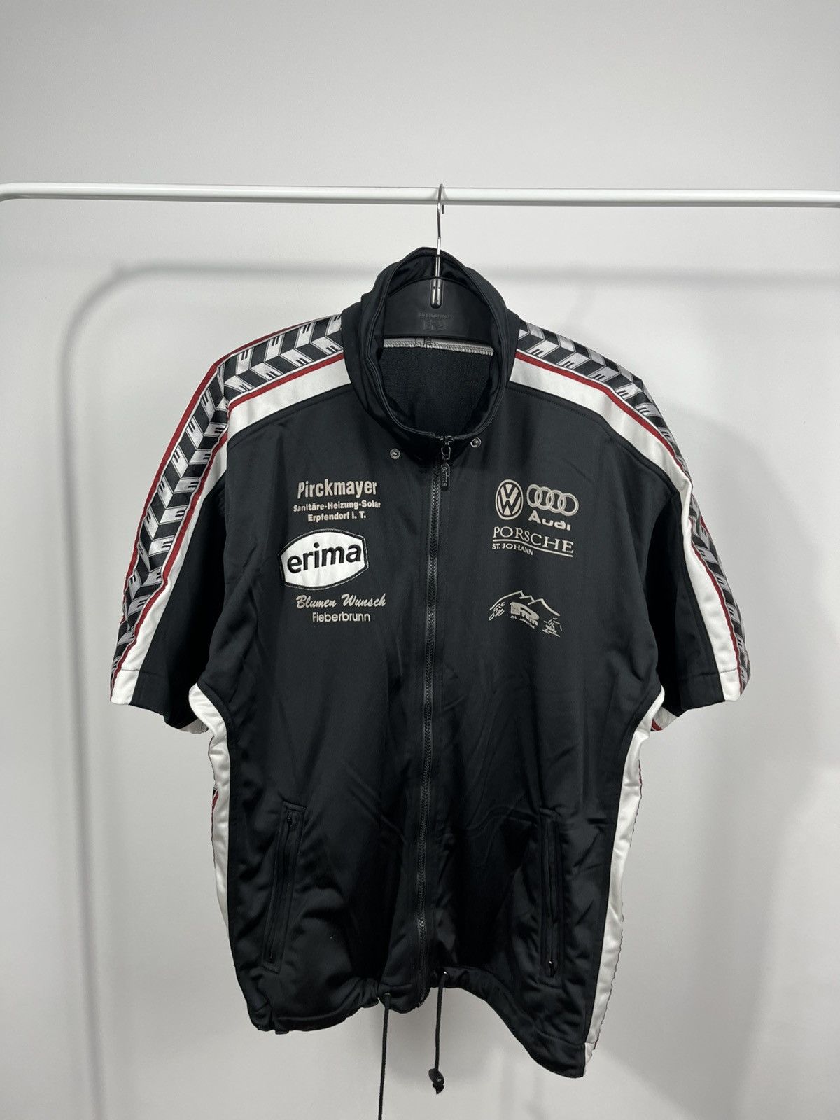 Erima Erima Racing Half Zip Jacket Short Sleeve VW Audi Porsche Size US M / EU 48-50 / 2 - 2 Thumbnail