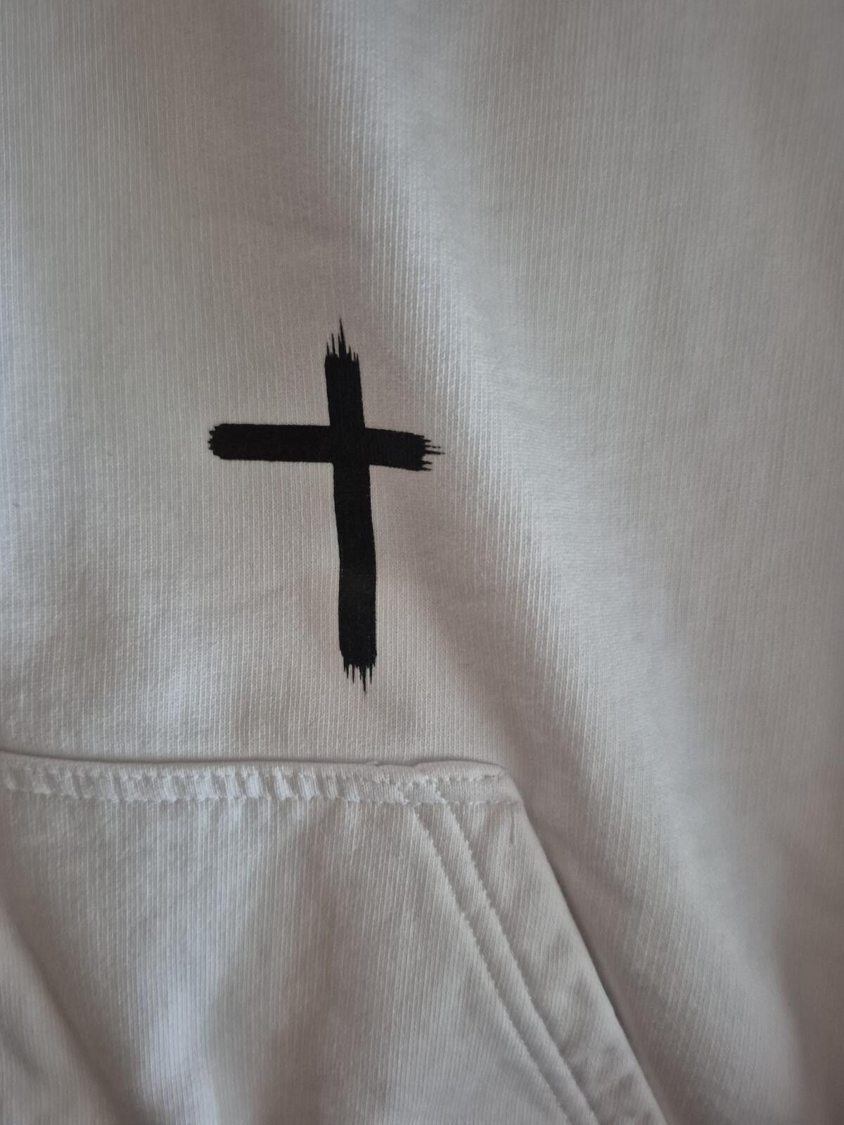 Rta RTA Rest In Peace White Hoodie Size Large BNWT Size US L / EU 52-54 / 3 - 2 Thumbnail