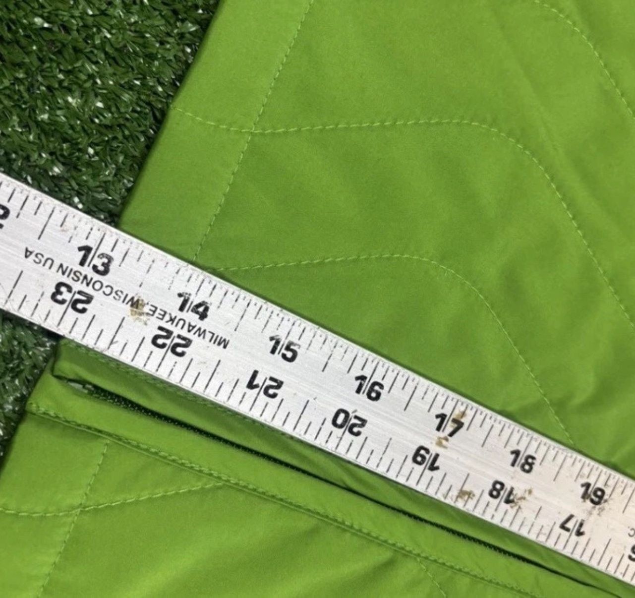 Stussy Stussy Women Green Quilted Jacket Size Large NWT Size L / US 10 / IT 46 - 6 Thumbnail