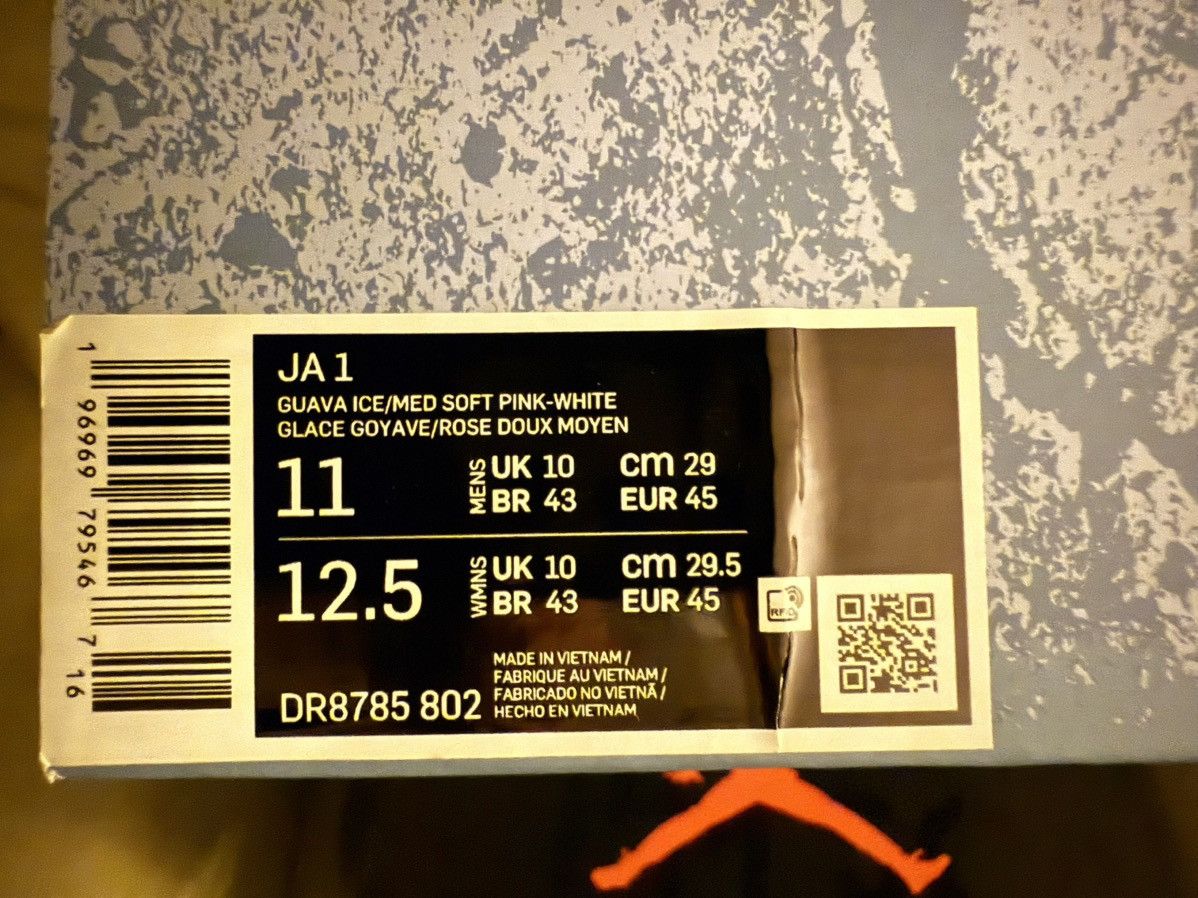 Nike Nike Ja 1 Guava Ice low sz11, Ja Morant New in Box DS pink Size US 11 / EU 44 - 3 Thumbnail