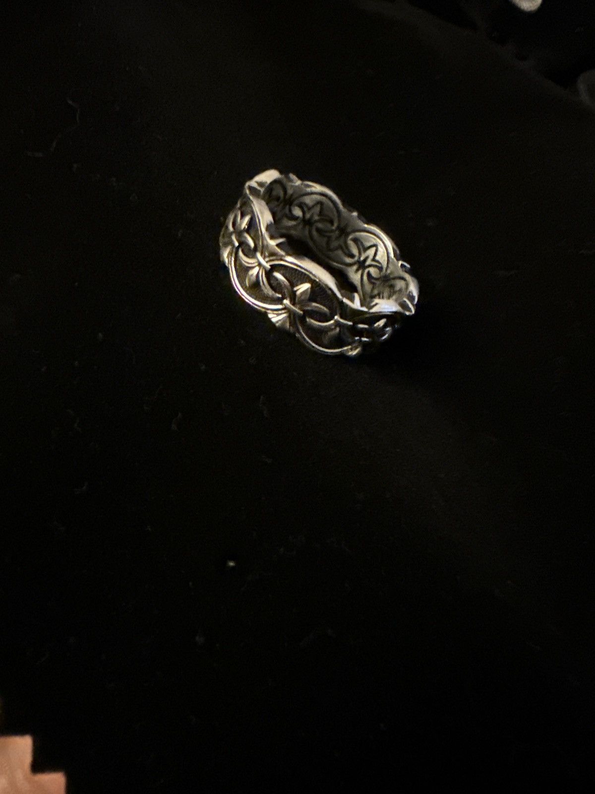 Other 925 Silver Custom Engraved Streetwear Ring Size ONE SIZE - 2 Thumbnail