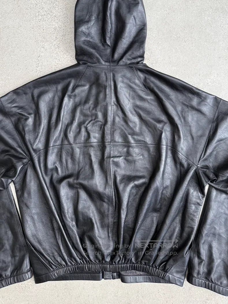 Rick Owens Rick Owens Lambskin zip-up hooded jacket Size US M / EU 48-50 / 2 - 5 Thumbnail