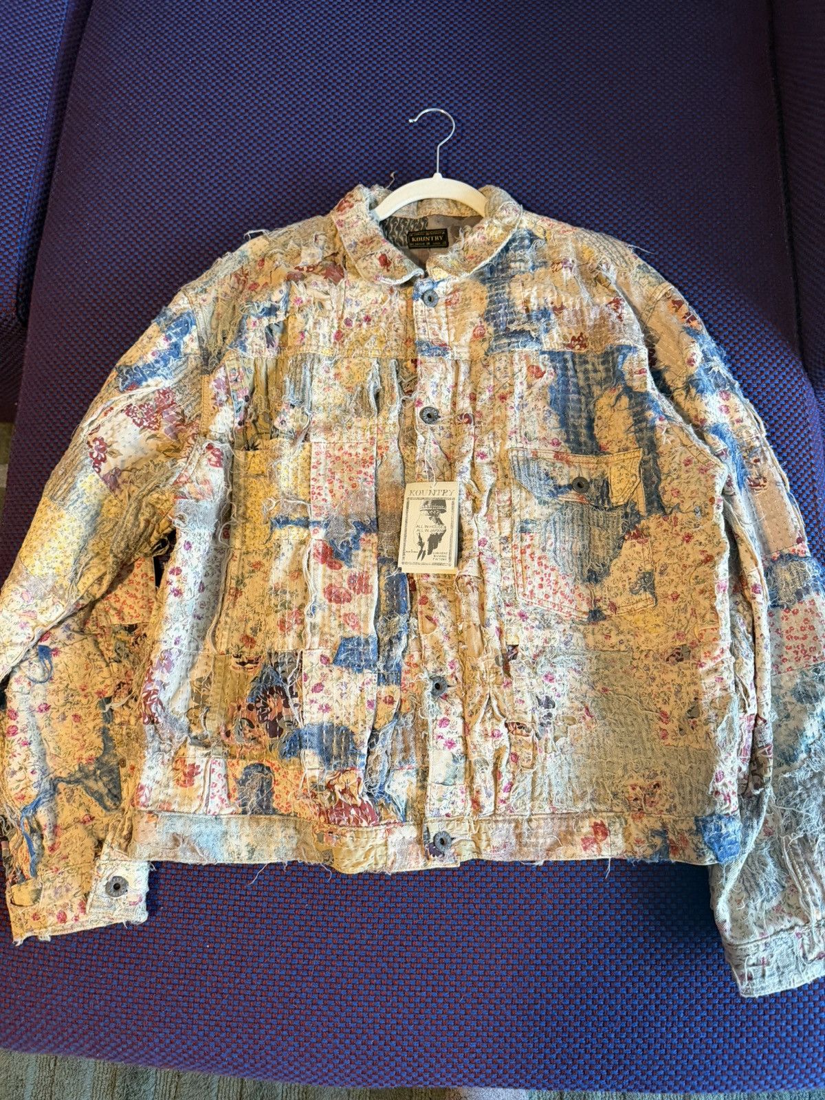 Kapital Kapital Champetre Boro Jacket Size US XL / EU 56 / 4 - 2 Thumbnail
