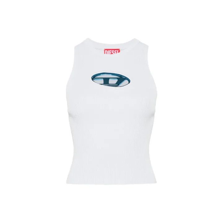 Diesel Diesel SS24 Oval-D Women's Sleeveless Top 0079 Size US XS / EU 42 / 0 - 1 Thumbnail