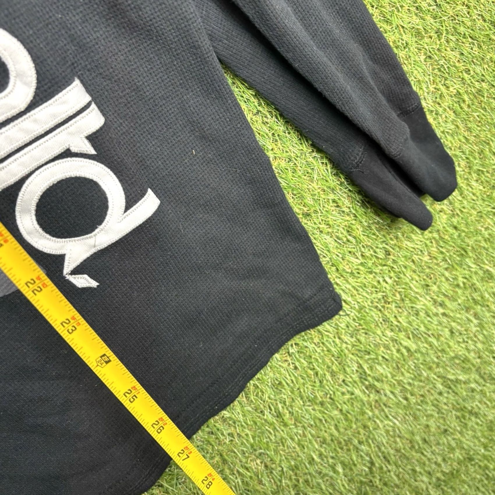Ecko Unltd. VINTAGE Ecko Unltd Shirt Mens L Thermal Graphic 2000s Black Cotton Knit Long Sleeve Crew Neck Boys Mens Size US L / EU 52-54 / 3 - 7 Thumbnail