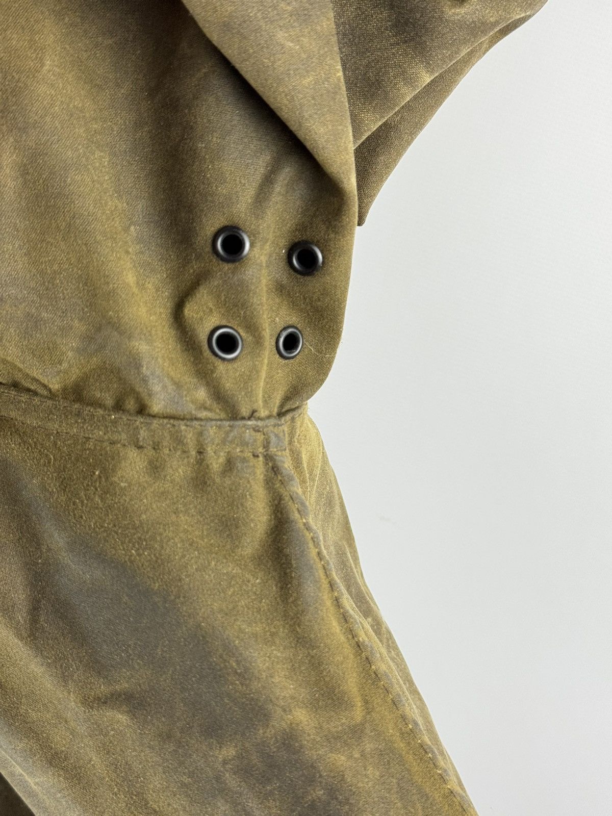 Barbour Vintage Barbour 3/4 Coat Wax A240 Oiled Jacket Size US L / EU 52-54 / 3 - 7 Thumbnail