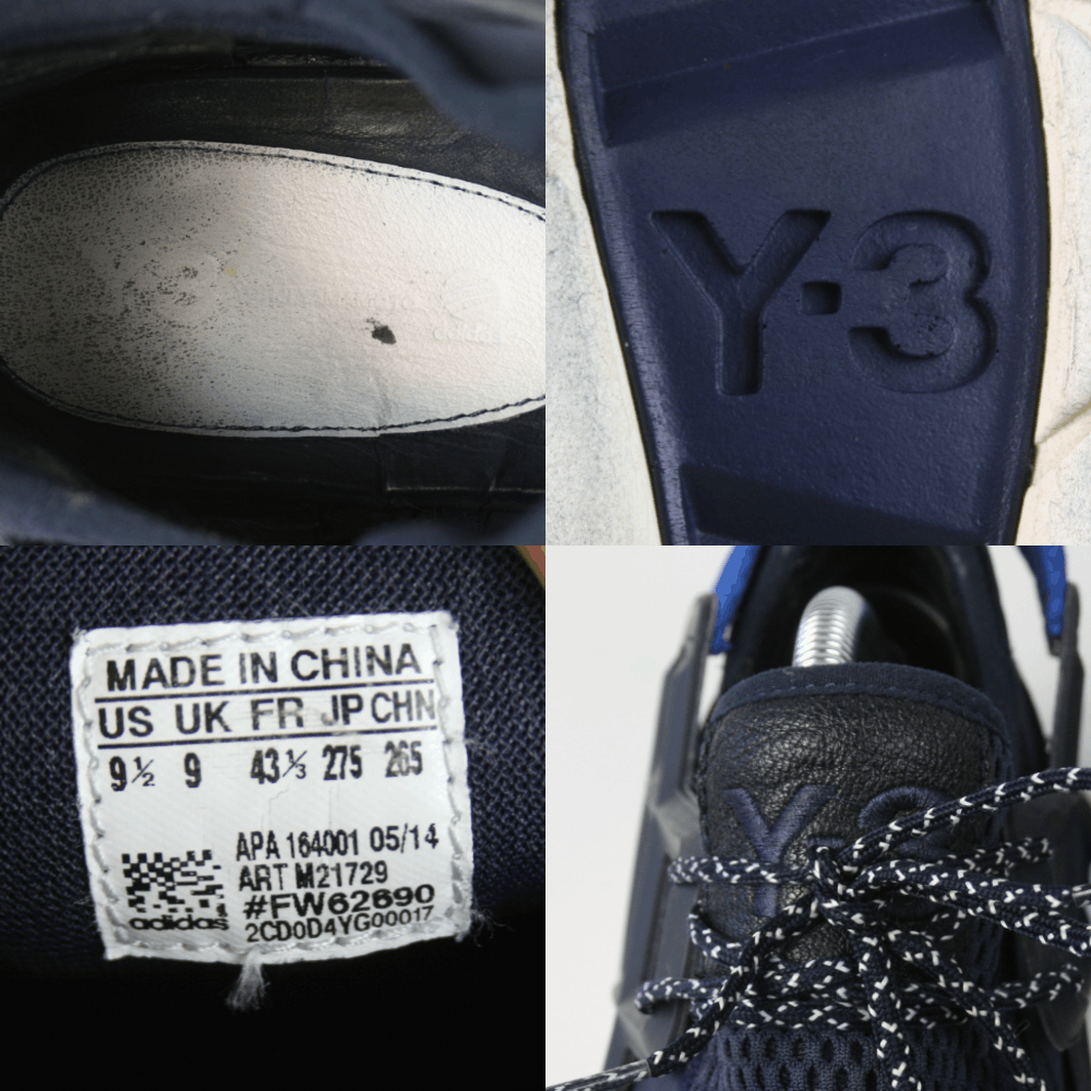 Y-3 2014 Qasa Racer Sneakers Size US 9.5 / EU 42-43 - 13 Thumbnail