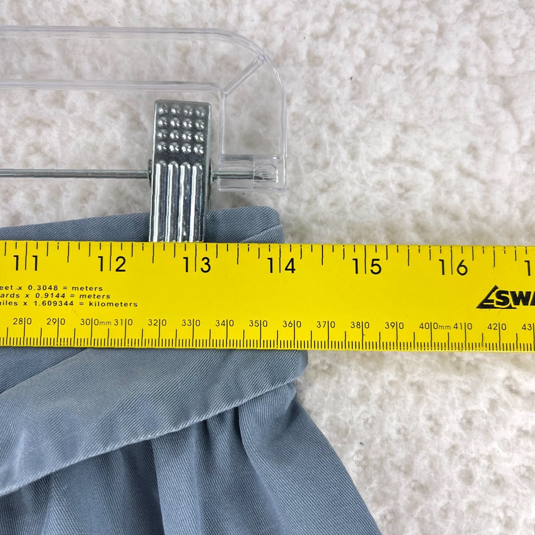 Loft LOFT Outlet Blue Lyocell A-Line Short Skirt Womens Tie Waist Pull On Size S Size 28" / US 6 / IT 42 - 4 Thumbnail