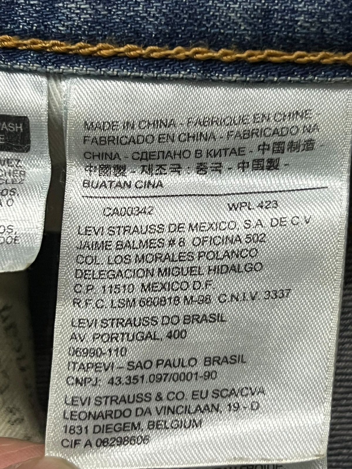 Levi's Vintage Levi’s 502 - Faded Whisker Wash, Distressed Denim Size US 32 / EU 48 - 15 Thumbnail