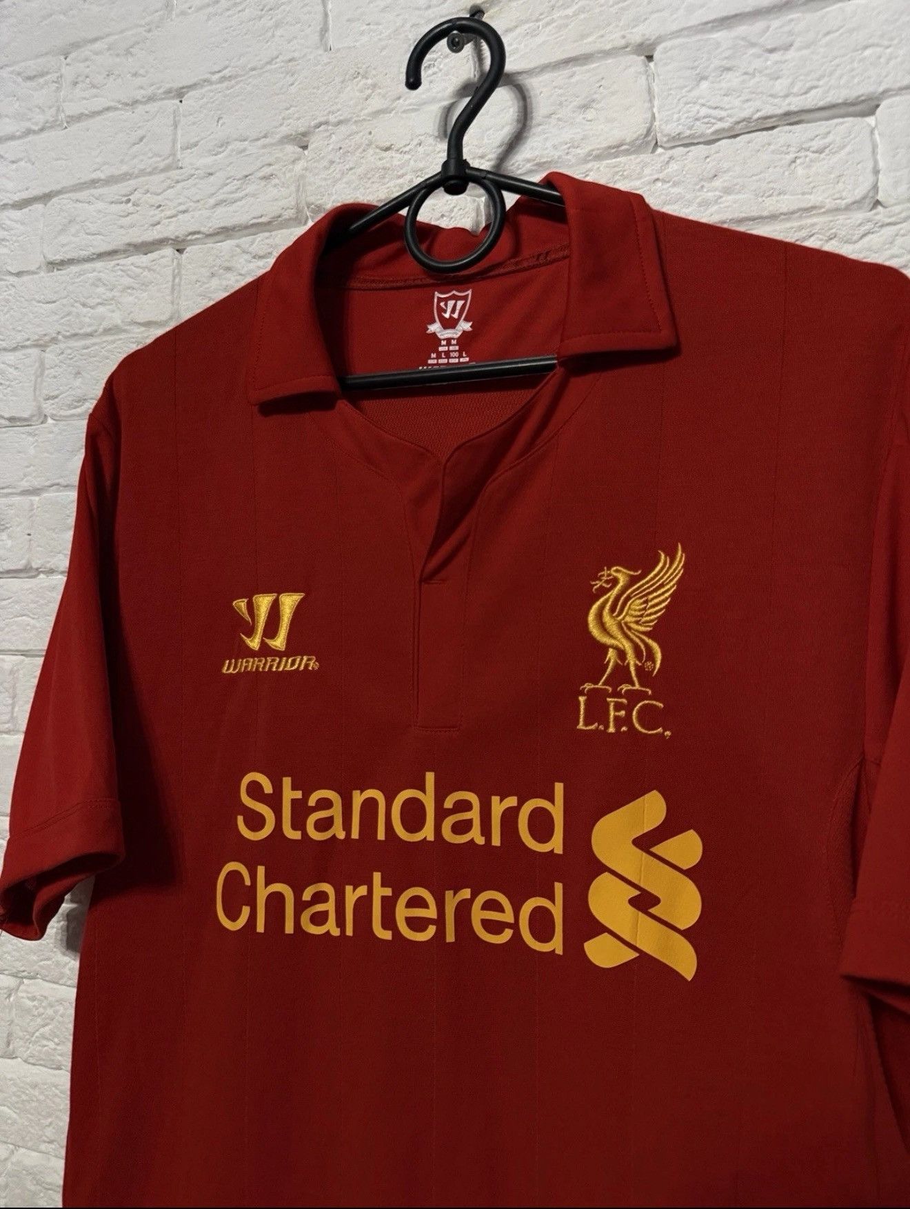 Warrior Warrior Liverpool 12/13 Jersey Home Football Shirt Sz M Size US M / EU 48-50 / 2 - 2 Thumbnail