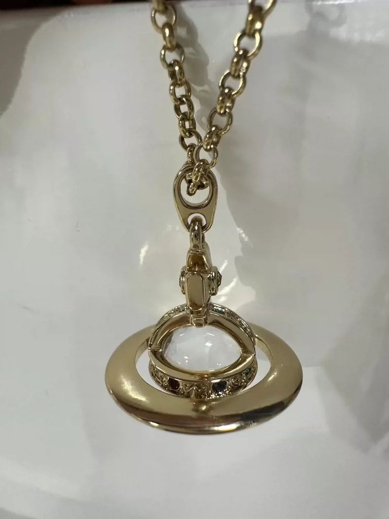Vivienne Westwood Vivienne Westwood The Saturn necklace Size ONE SIZE - 5 Thumbnail